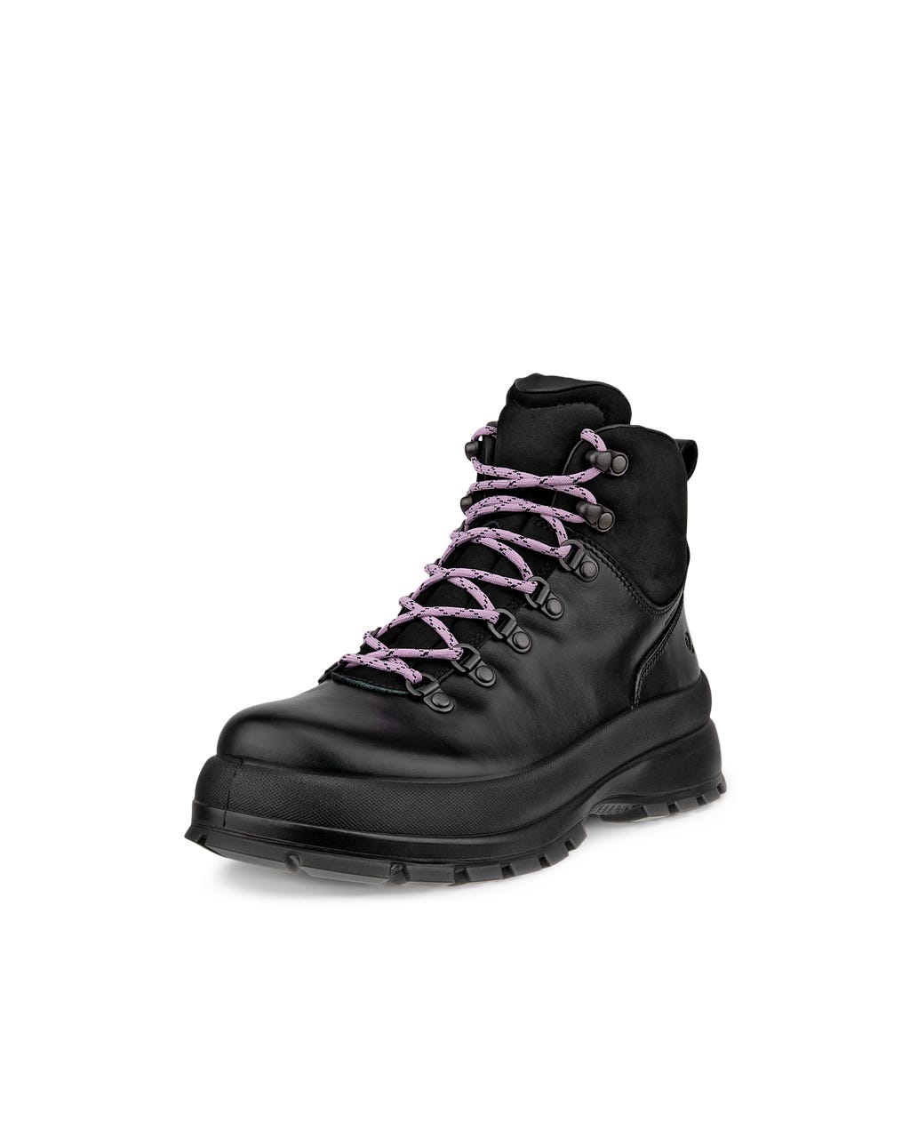 Women's ECCO® Track 30 Leather Waterproof Lace-Up Boot | Black