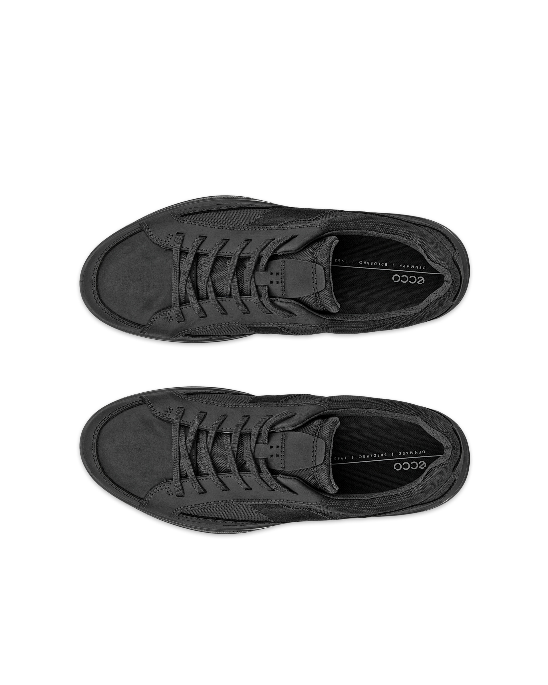 ECCO® BYWAY 2.0 baskets en toile pour homme - Noir - Top left pair