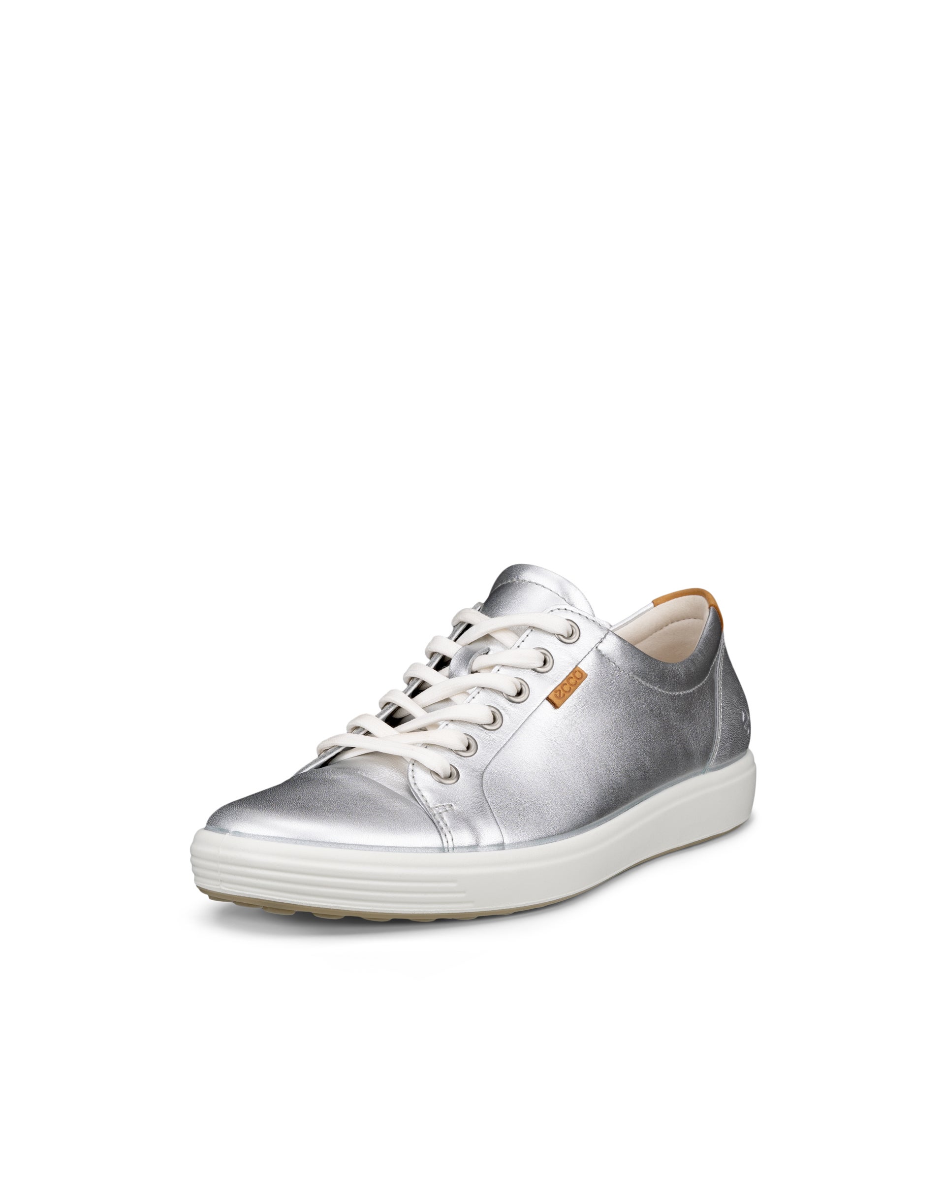 Dámske kožené tenisky ECCO® Soft 7 - Metalická - Main