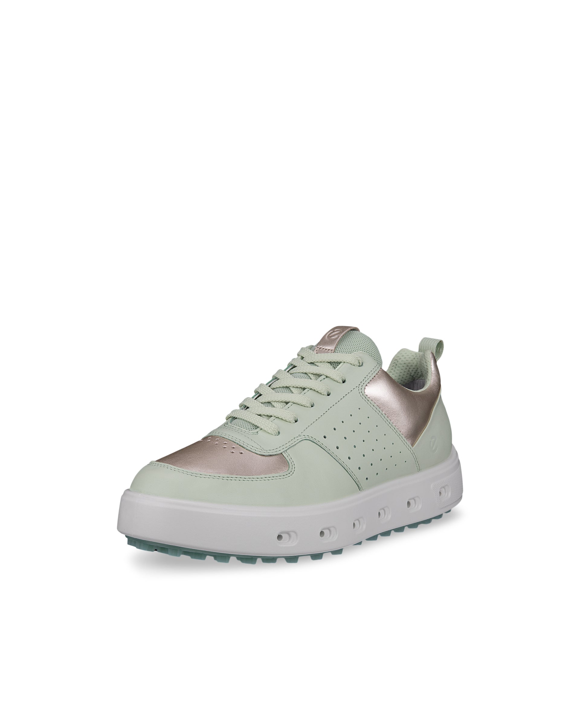 Ženski Gore-Tex usnjeni čevlji za golf  ECCO® Golf Street 720 - Zelena - Main