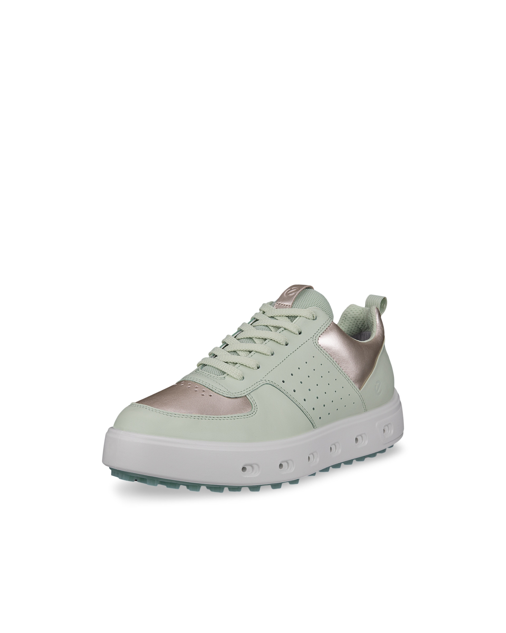Dámská kožená Gore-Tex golfová obuv ECCO® Golf Street 720 - Zelená - Main