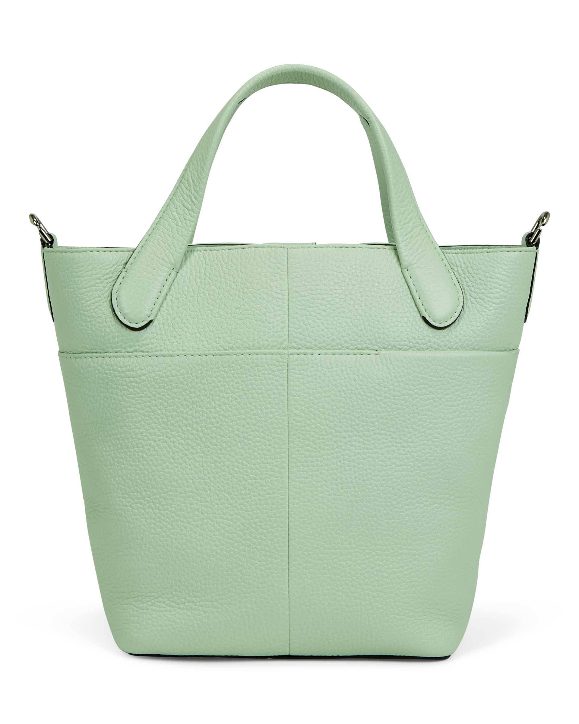 トートバッグ HEREU Woman Tote bags Green ECANAWBA25 GEEN Aliza Luna Elegance Vegan Leather Tote Bag - Green – Aliza