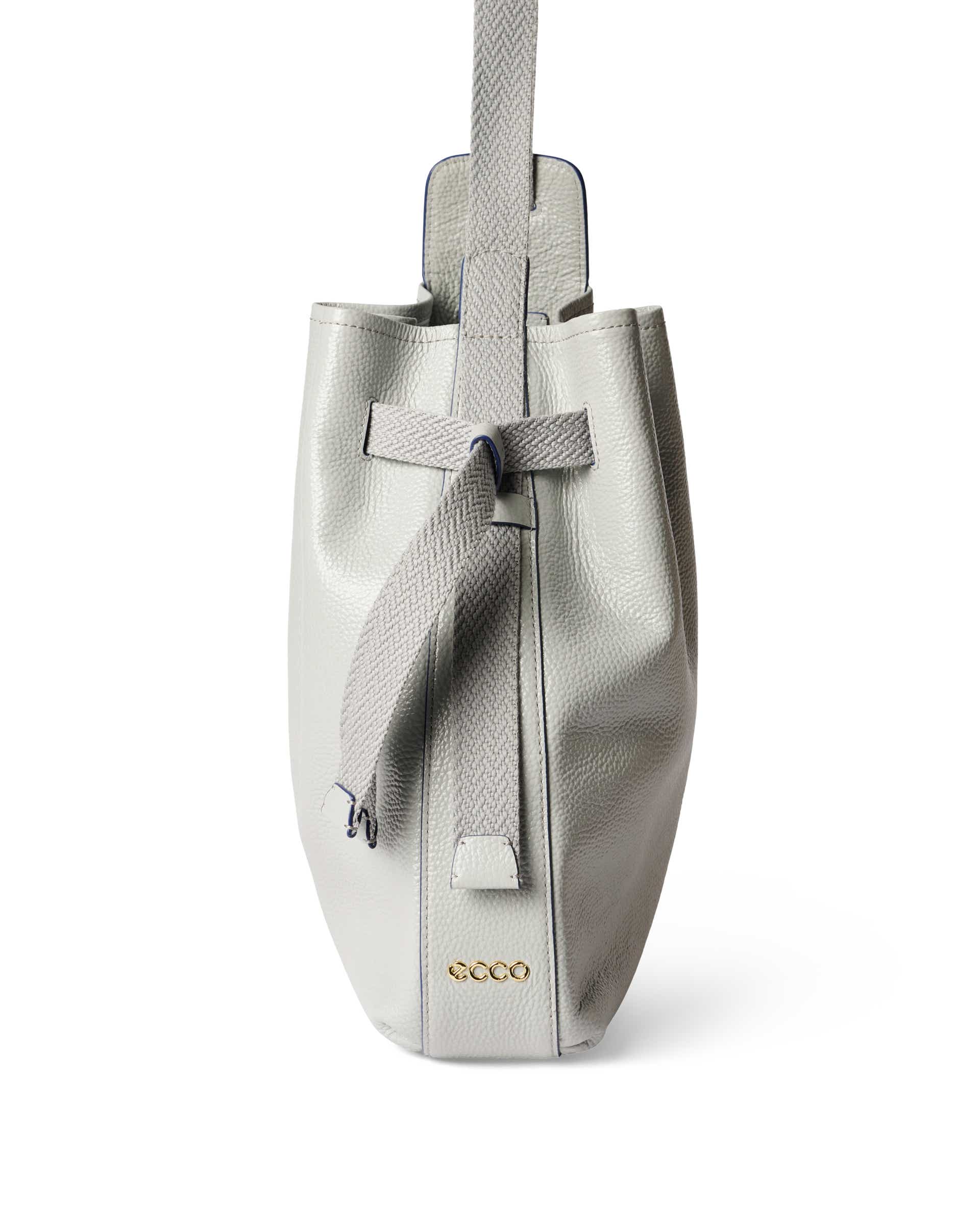 ECCO Sail Medium レザーショルダーバッグ - グレー - Detail-2