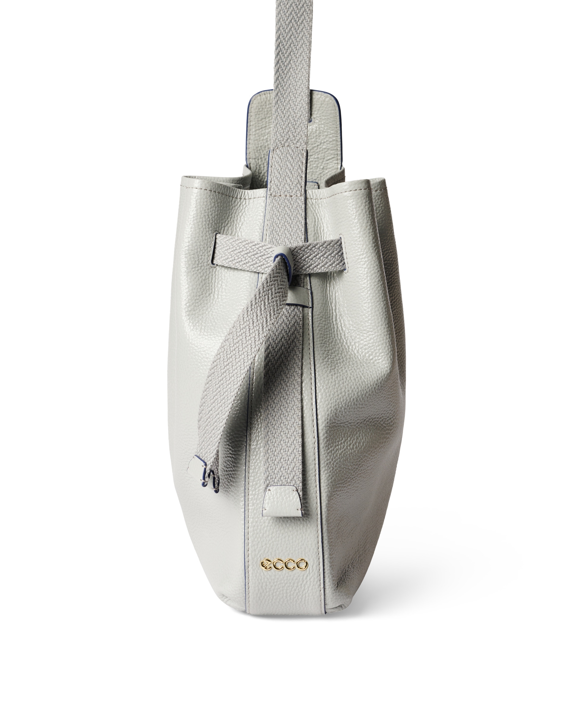 ECCO Sail Medium レザーショルダーバッグ - グレー - Detail-2