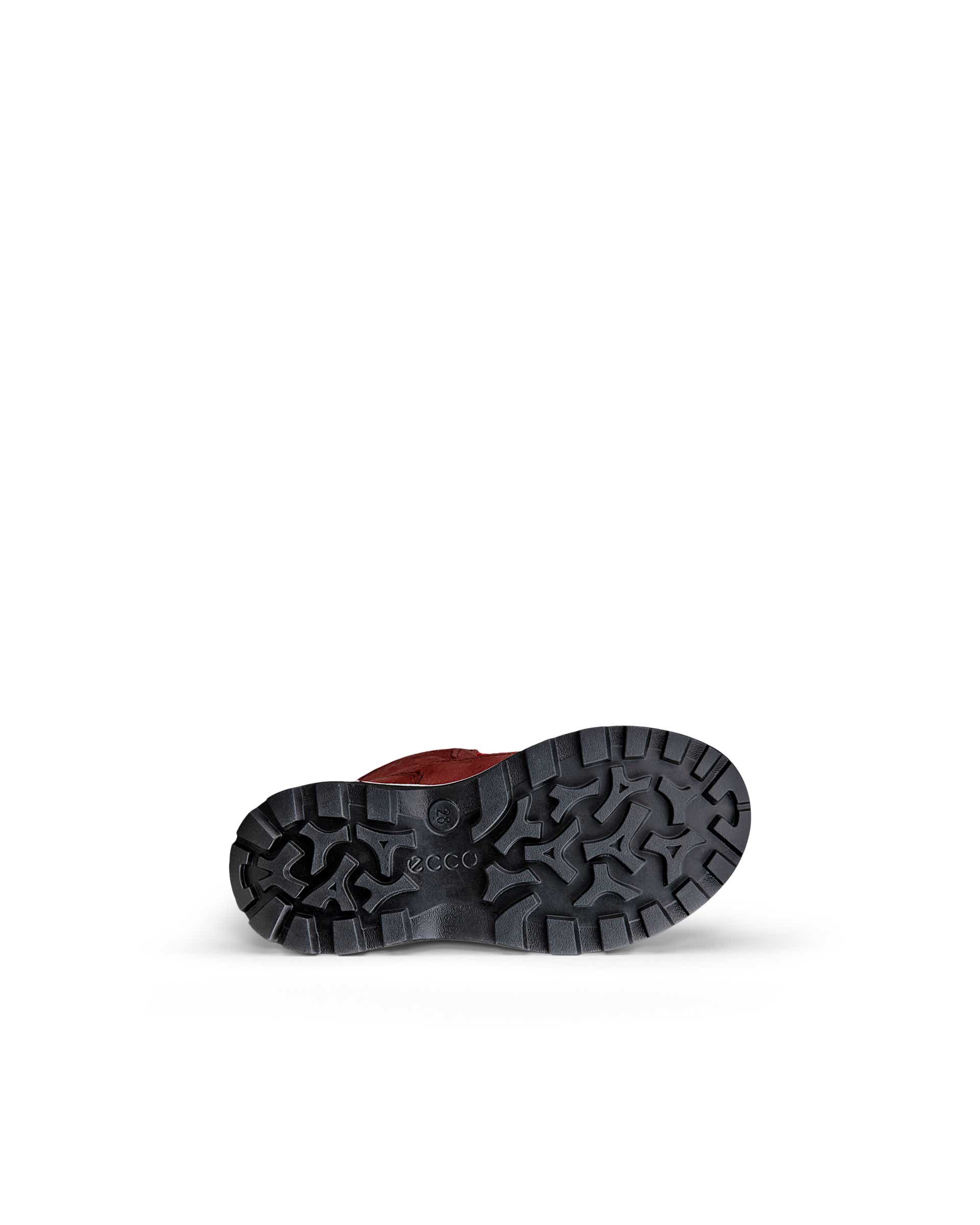 ECCO® SNOW MOUNTAIN Kinder Wasserdichte Winterstiefel aus Nubukleder - Rot - Sole