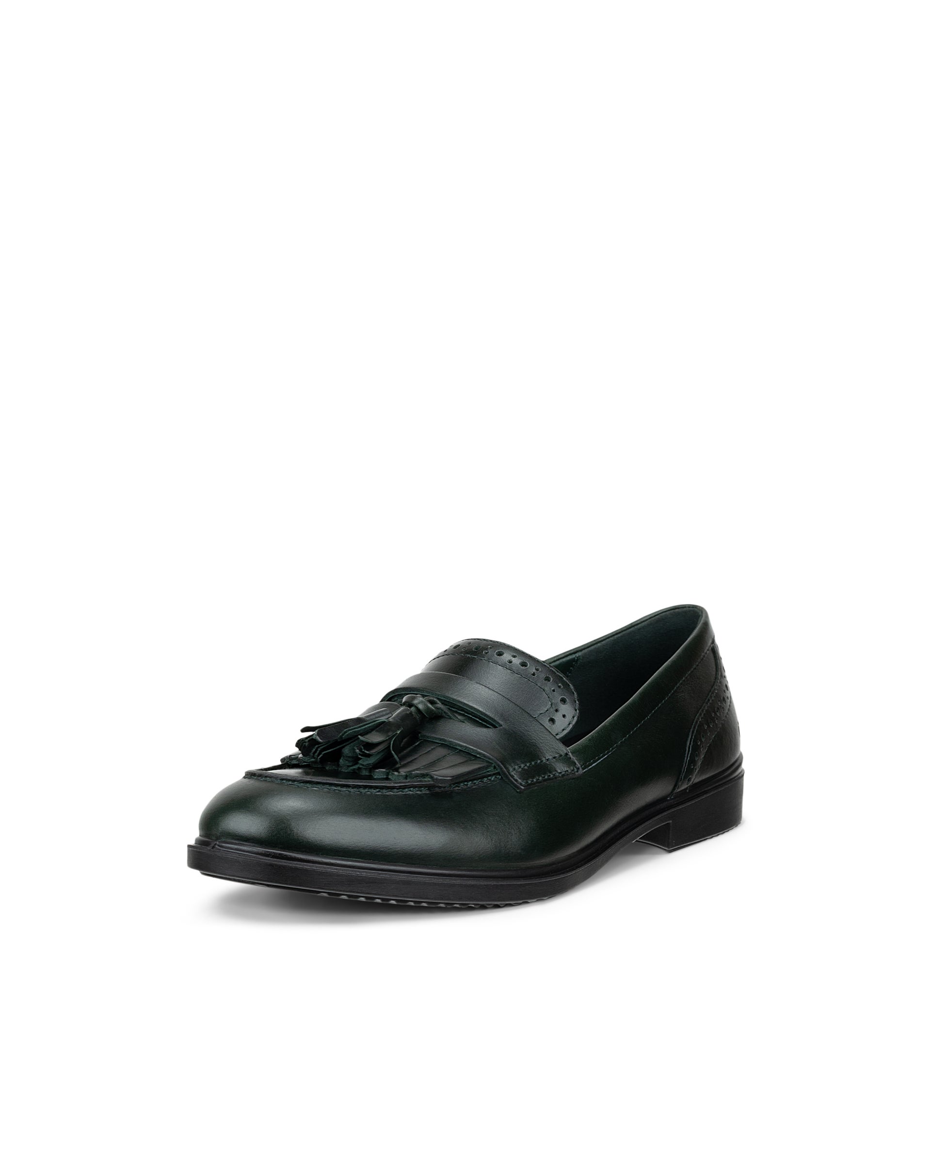 Dámske kožené mokasíny ECCO® DRESS CLASSIC 15 - Zelená - Main
