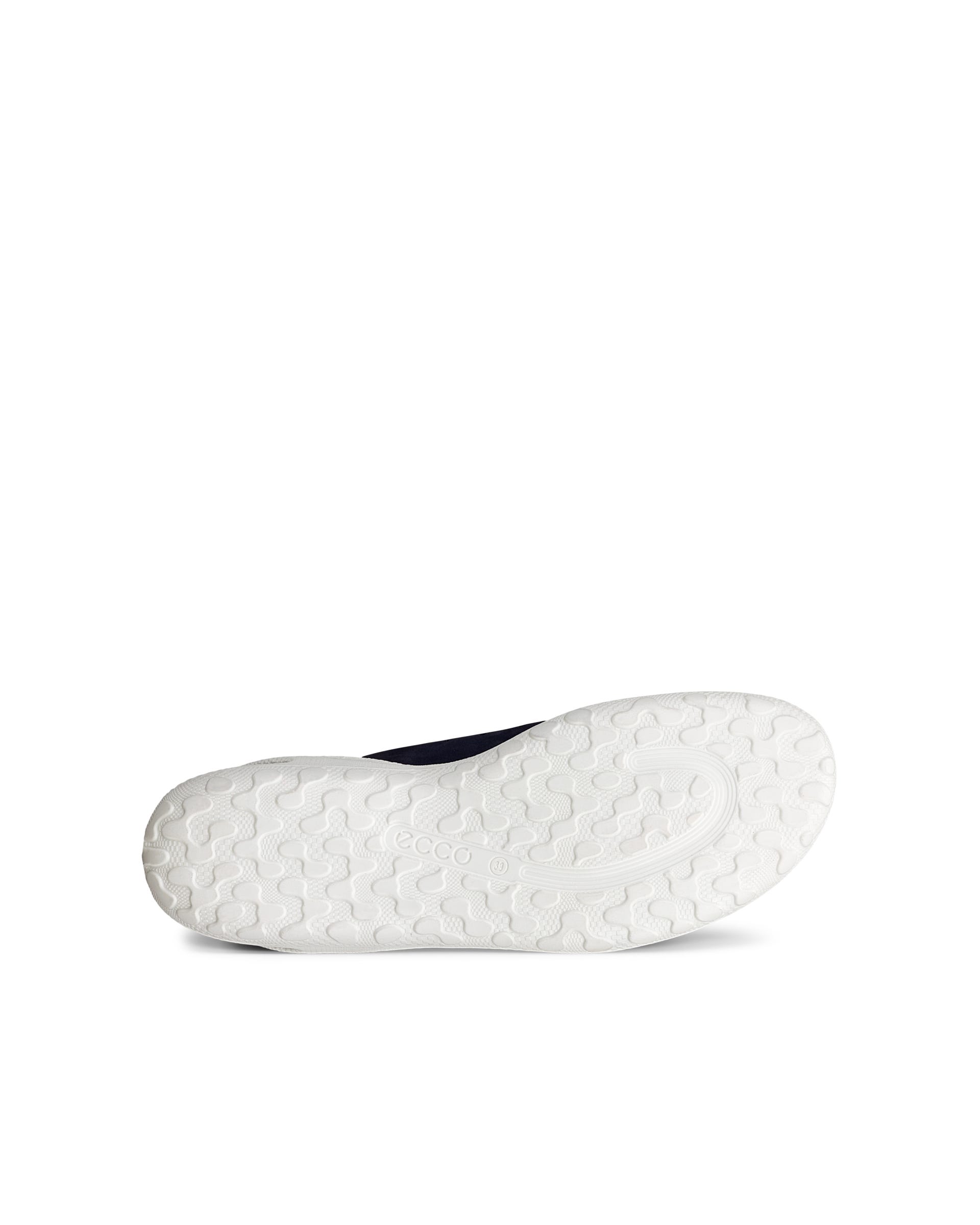 Damskie nubukowe sneakersy ECCO® BIOM EVERYDAY - Niebieski - Outside