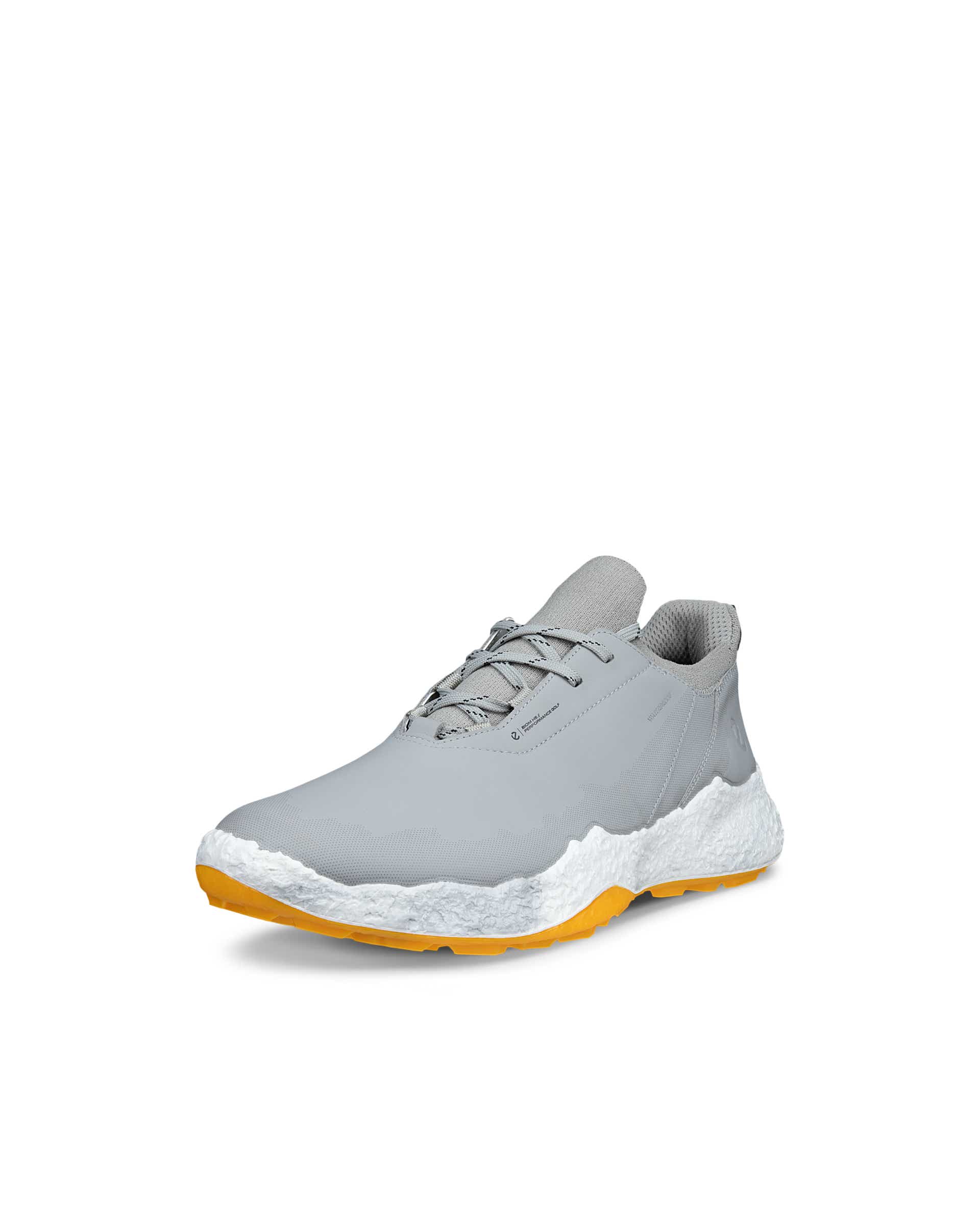 Men's ECCO® GOLF BIOM H5 Leather Waterproof Golf Shoe - Grey - Main