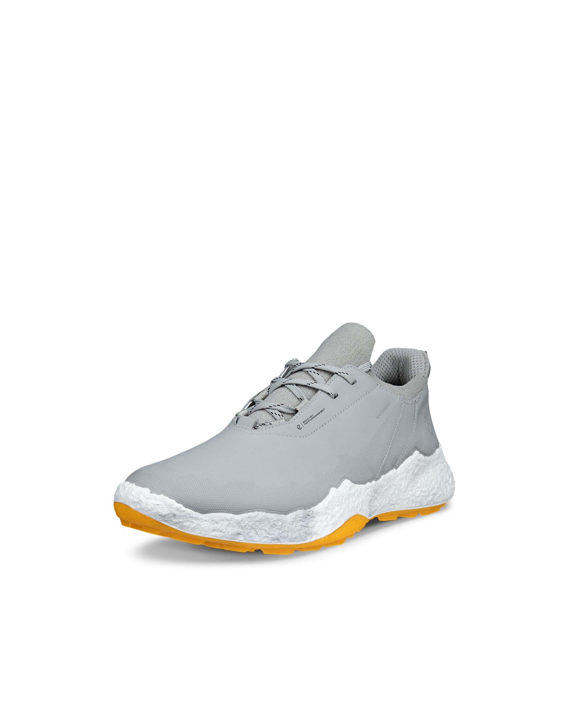 Men's ECCO® GOLF BIOM H5 Leather Waterproof Golf Shoe - Grey - Main