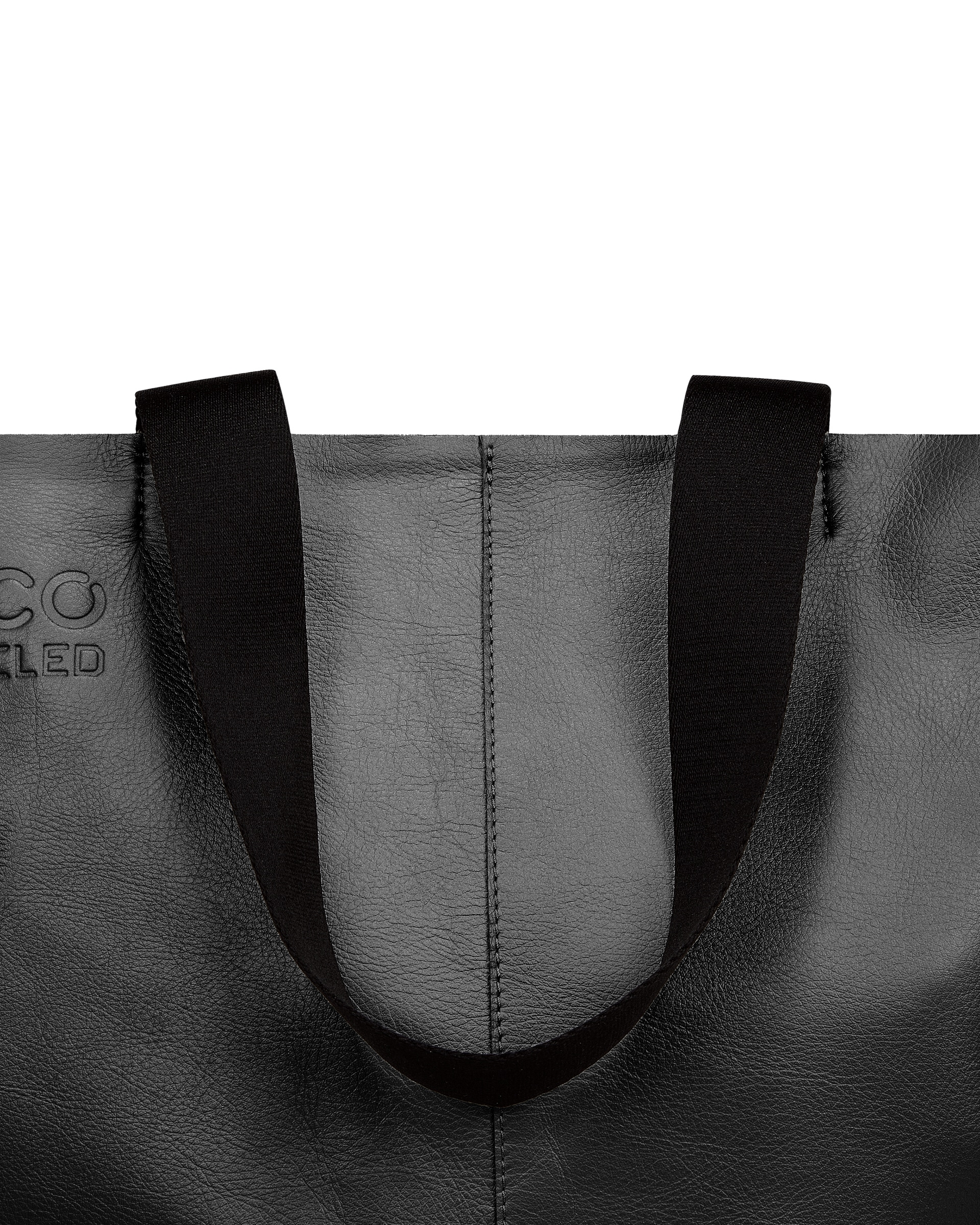 ECCO® Upcycled North South bőr shopper táska - Többszínű - Detail-1
