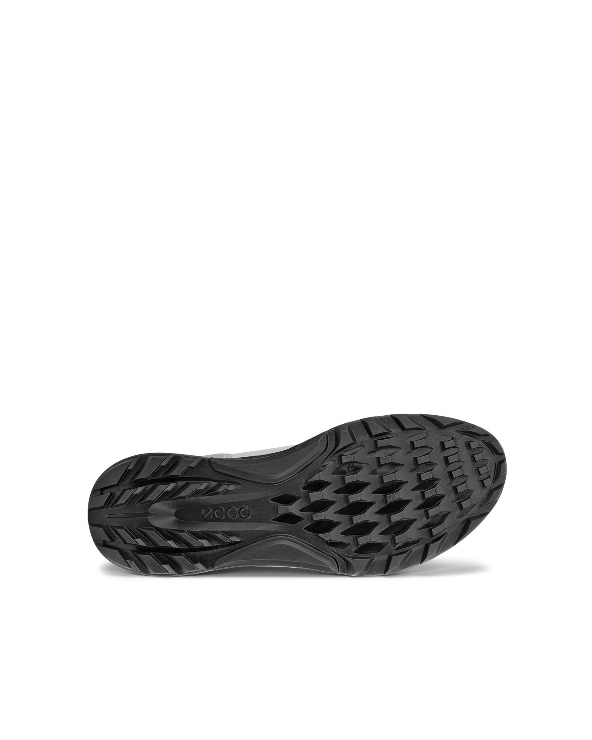 Men's ECCO® Golf C4 Boa Leather Gore-Tex Shoe - Grey - Sole
