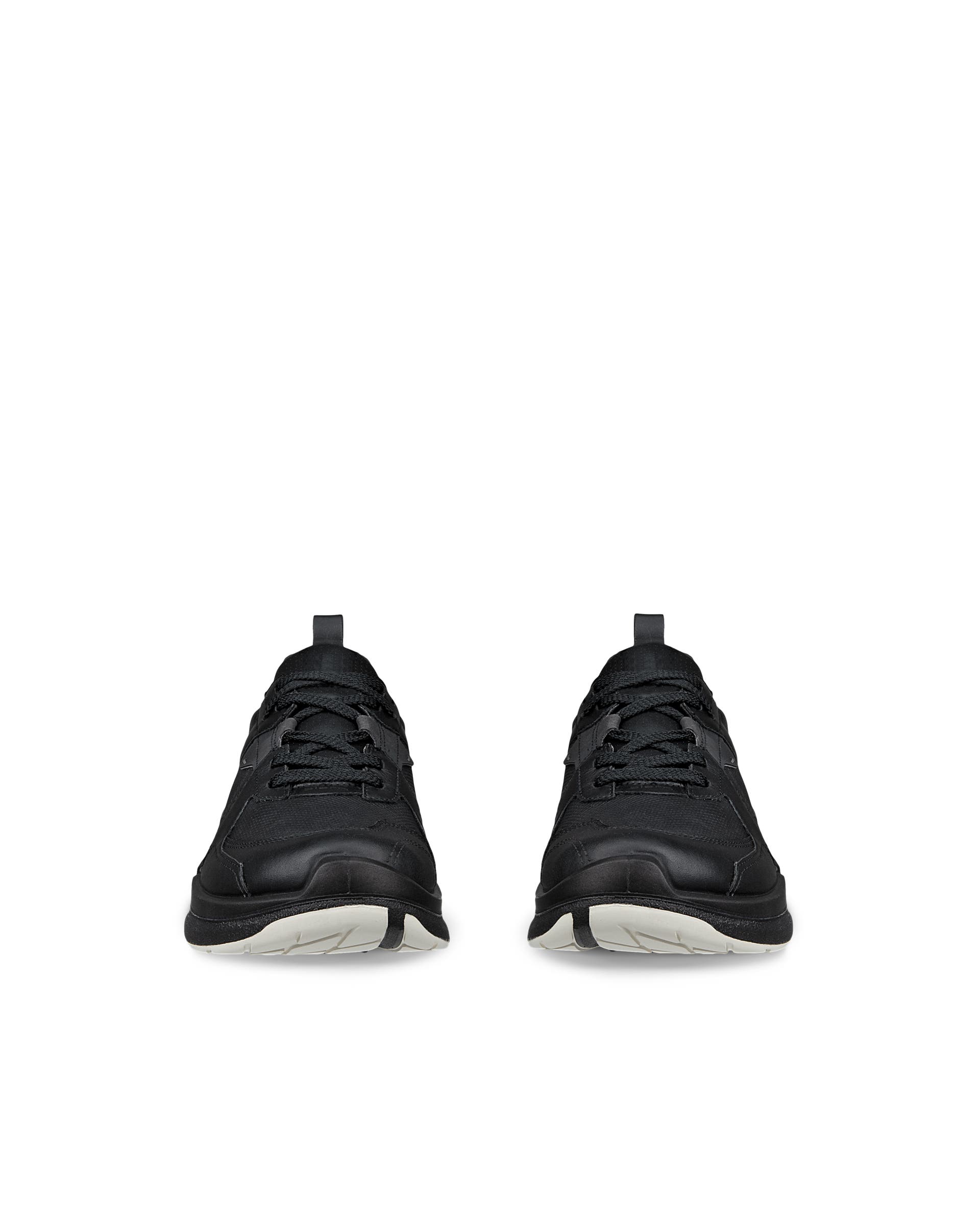 ECCO biom 2.2 WOMEN ウィメンズ レザーGore-Texスニーカー - ブラック - Front pair
