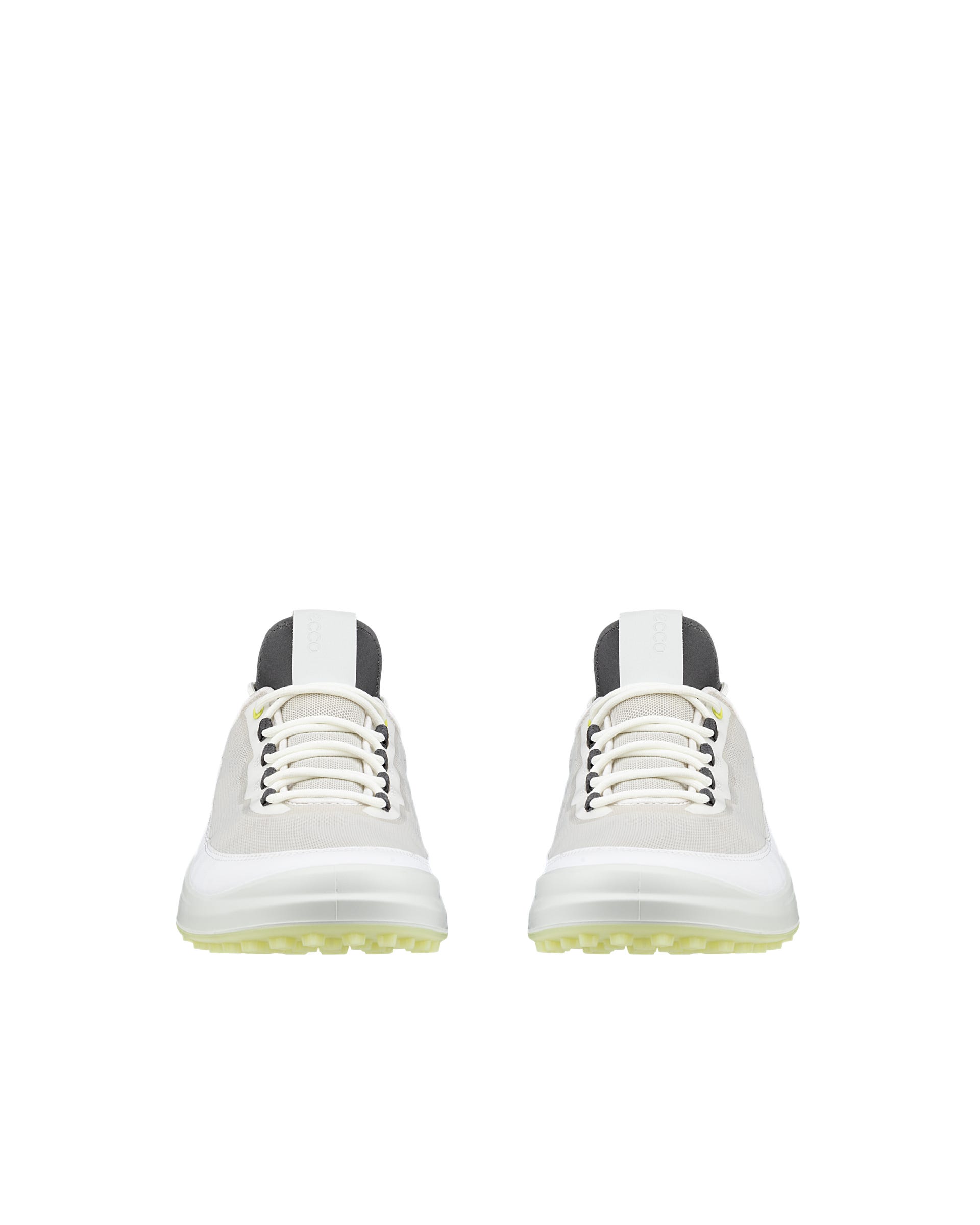 Men's ECCO® Golf Core Textile Golf Shoe - White - Front pair