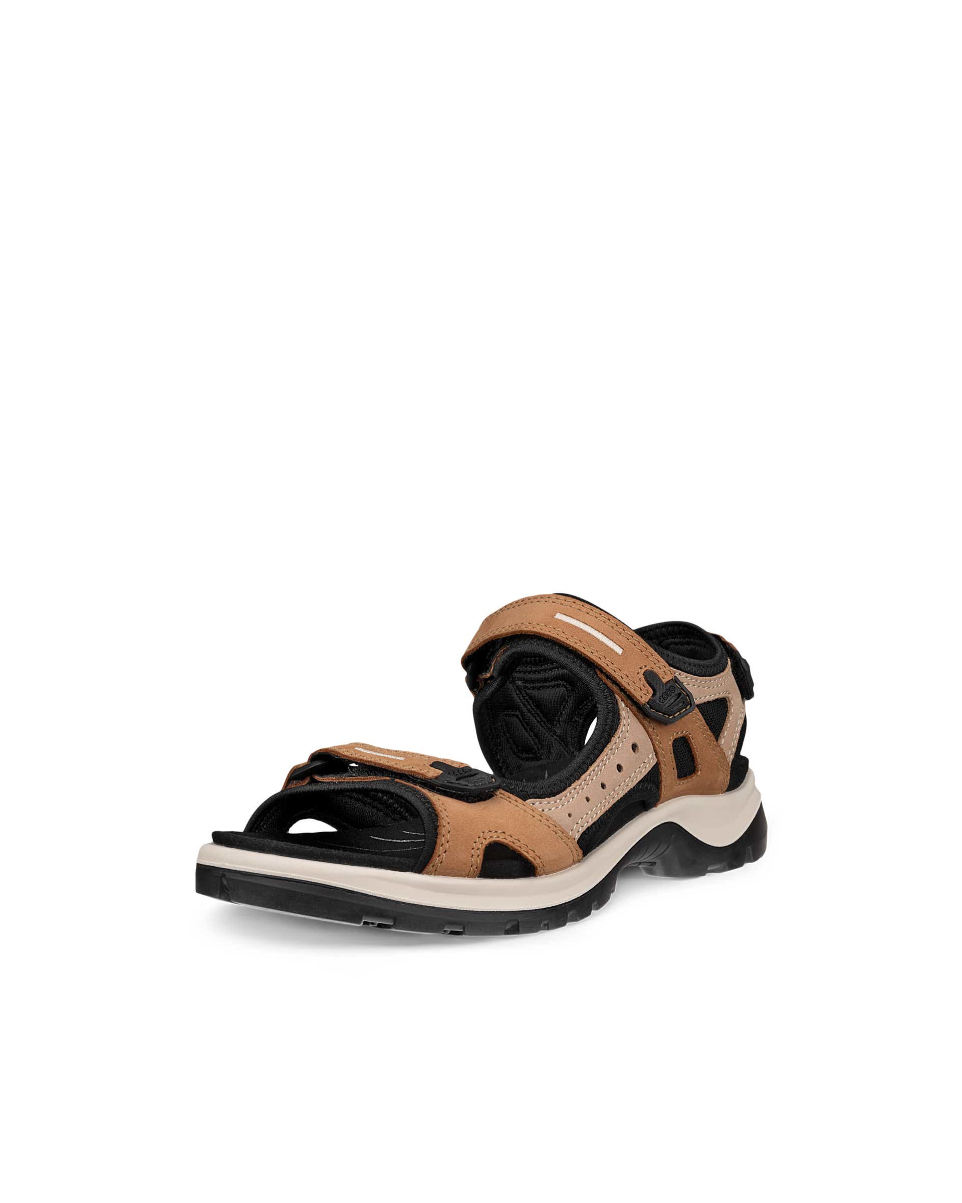 ECCO® Offroad Damen Trekkingsandale aus Nubukleder - Braun - Main