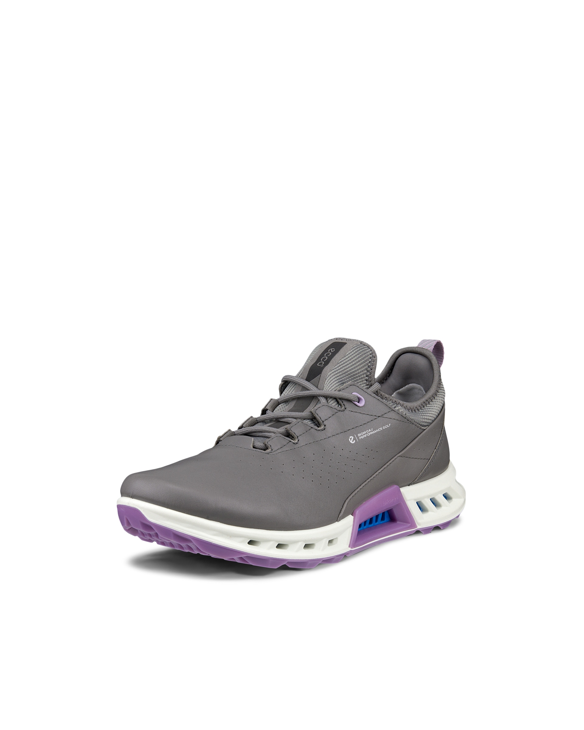 ECCO Golf BIOM C4 ウィメンズ レザーGore-Texゴルフシューズ - グレー - Main