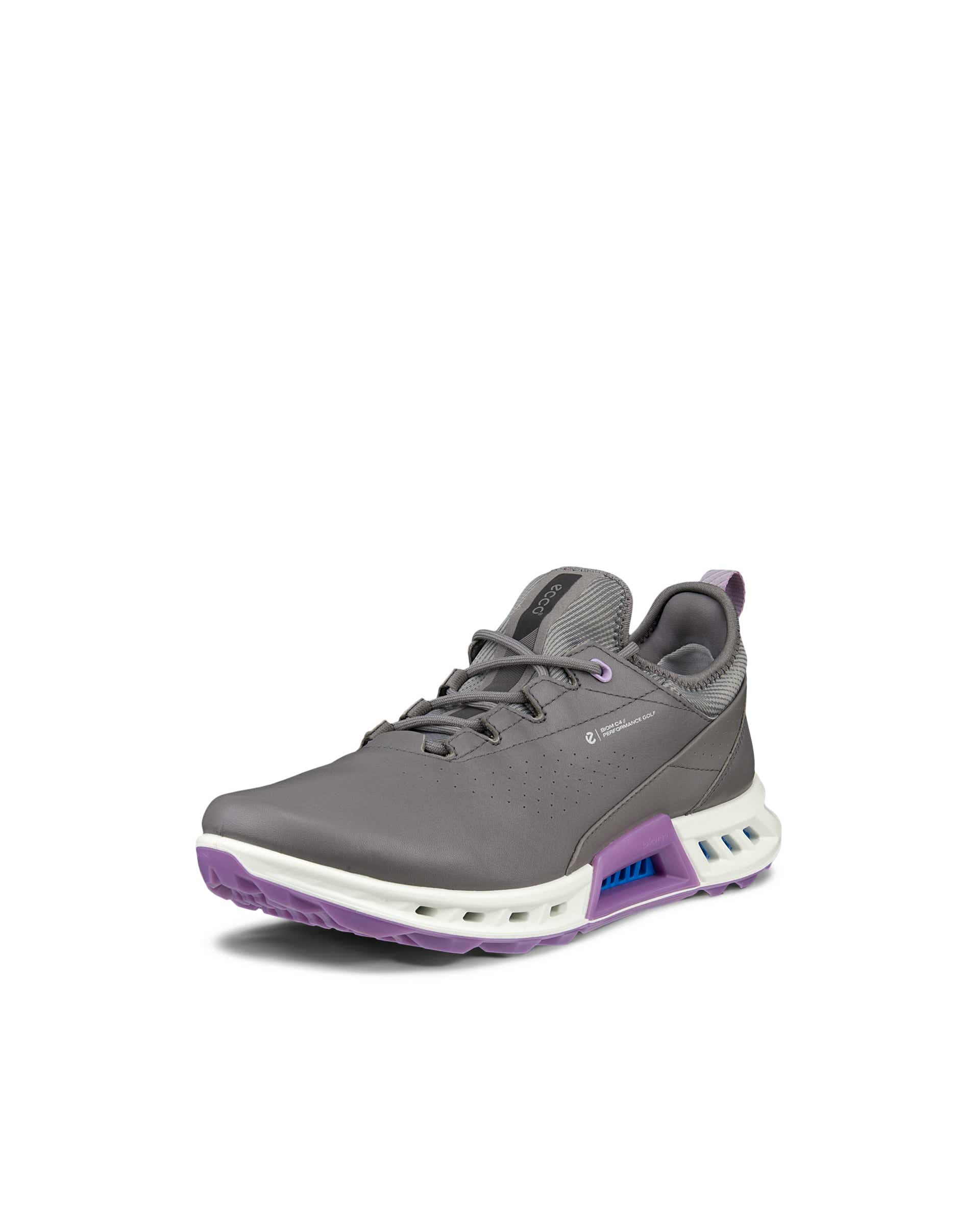 ECCO Golf BIOM C4 ウィメンズ レザーGore-Texゴルフシューズ | グレー ECCO Golf BIOM C4 ウィメンズ レザーGore-Texゴルフシューズ | グレー