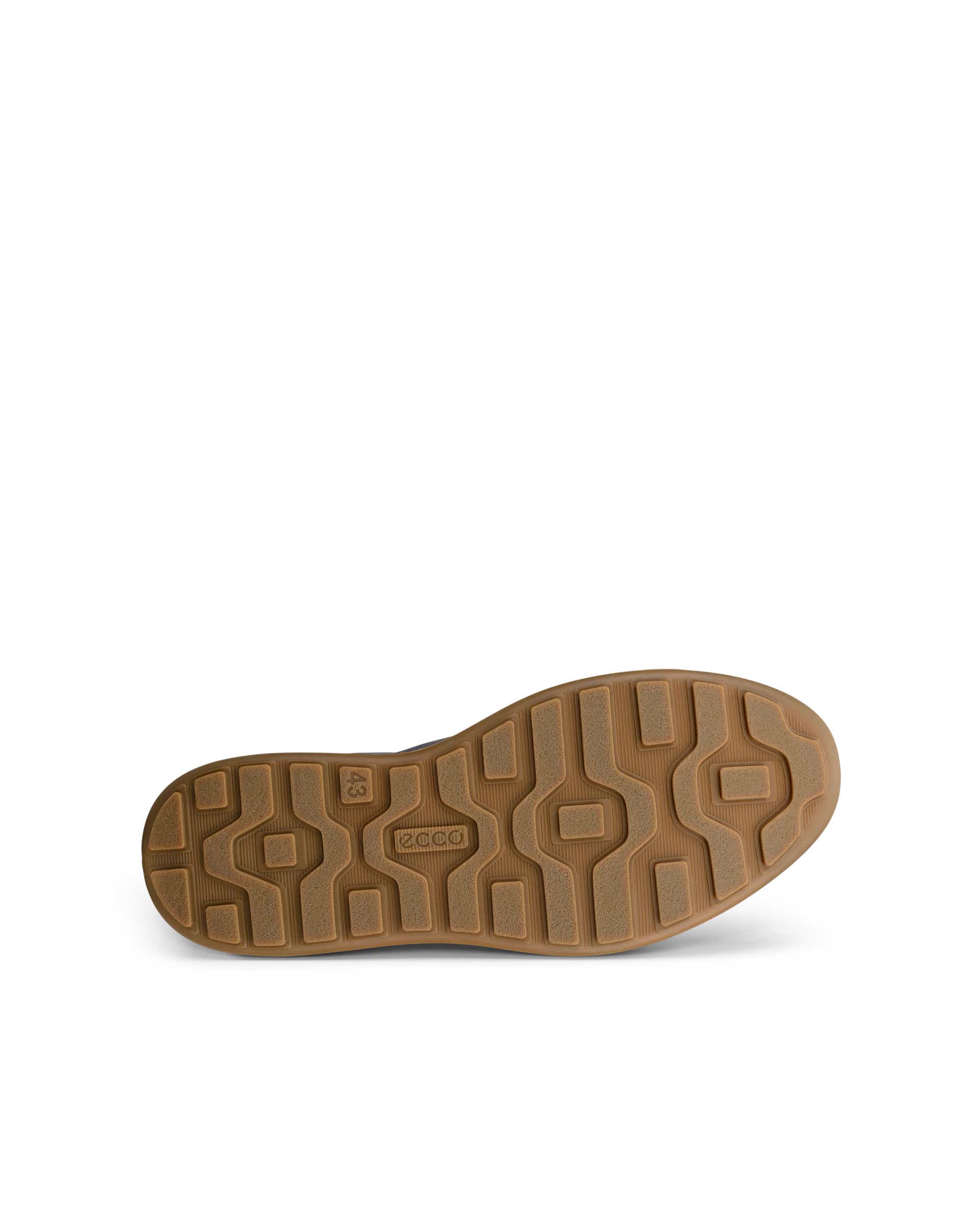 ECCO® Byway 2.0 baskets en nubuck pour homme - Bleu - Sole