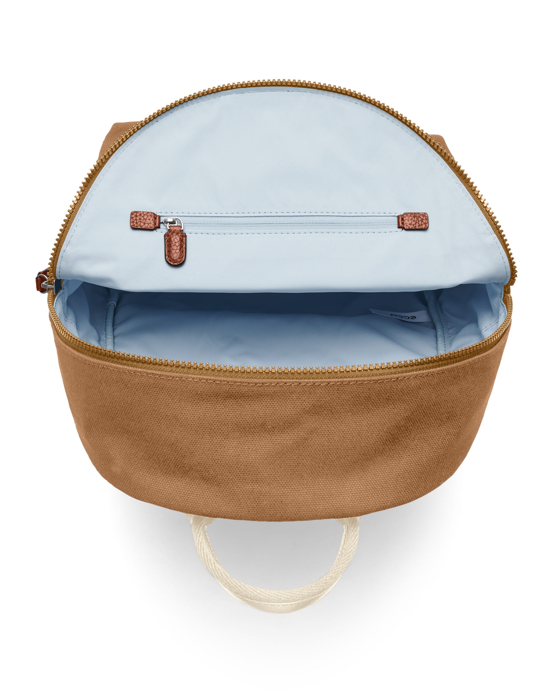ECCO® rygtaske i læder - Brun - Main