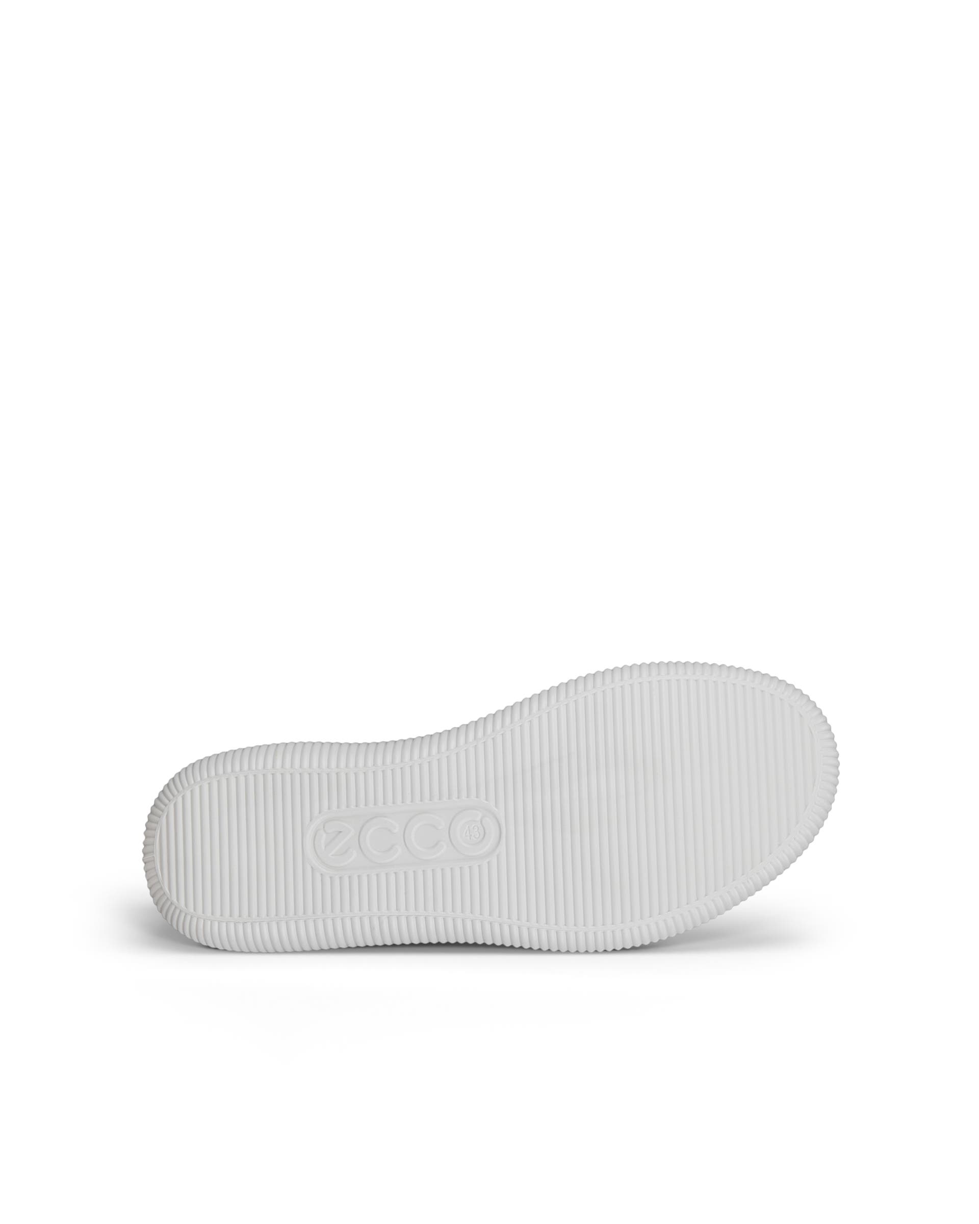 ECCO soft zero MEN メンズ レザースニーカー - グレー - Sole