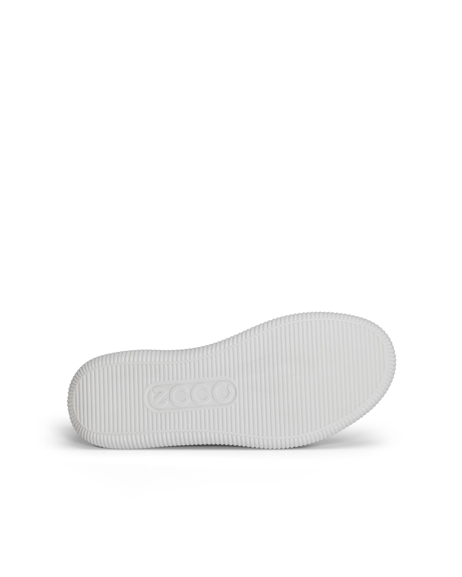 ECCO soft zero MEN メンズ レザースニーカー - グレー - Sole