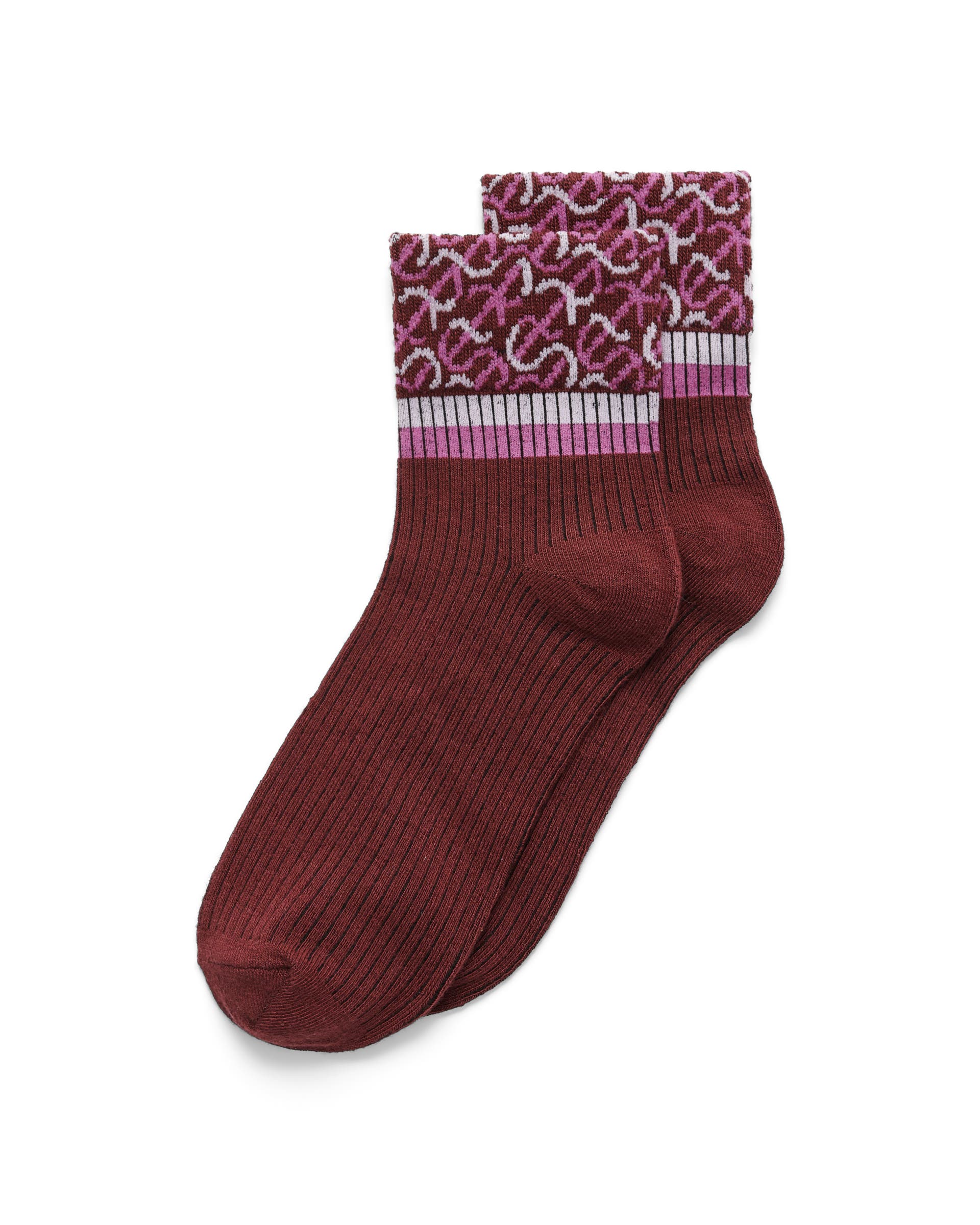 Women's ECCO® Ankle Socks - Red - Main