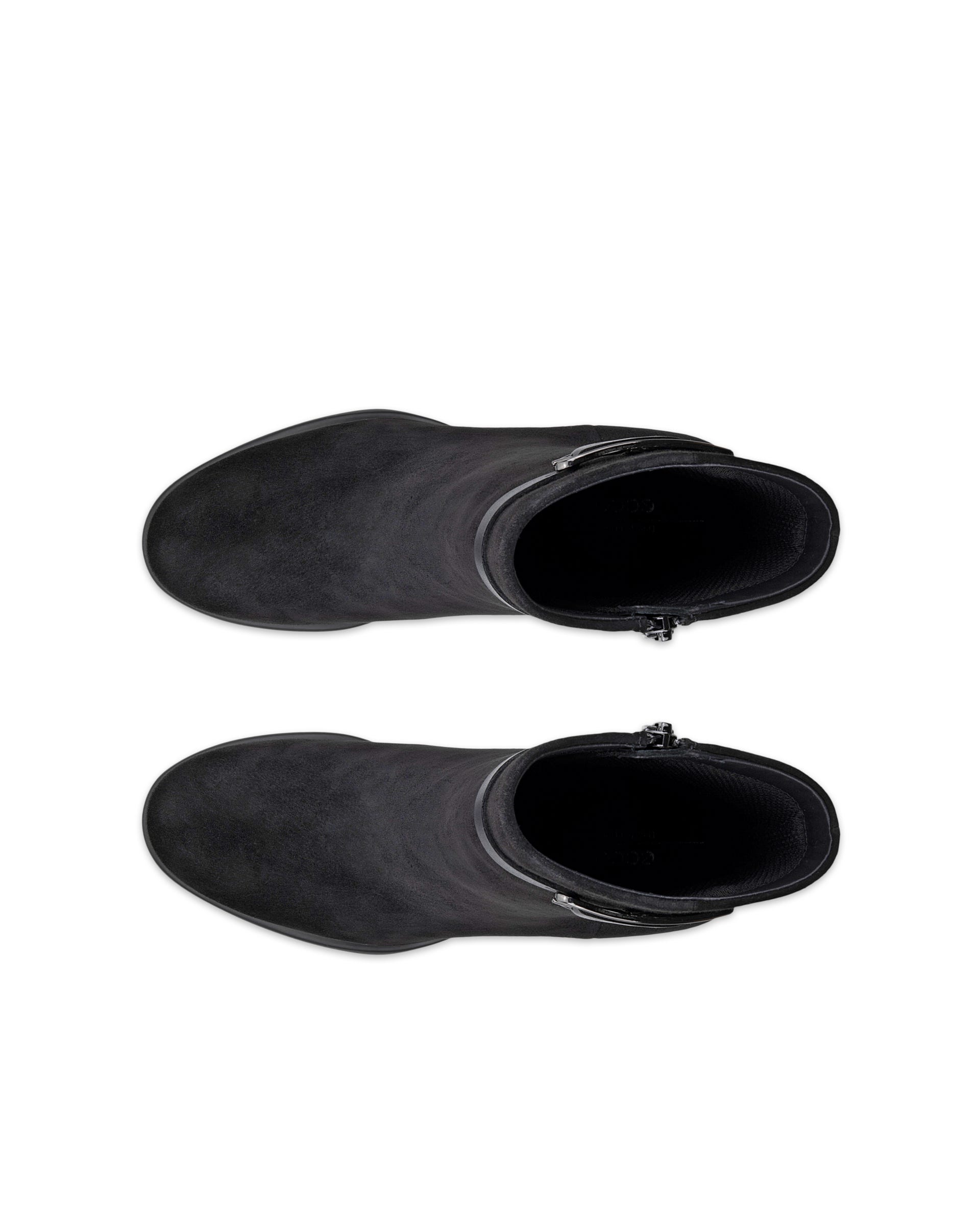 Women's ECCO® SCULPTED LX 55 Suede Ankle Boot - Black - Outside