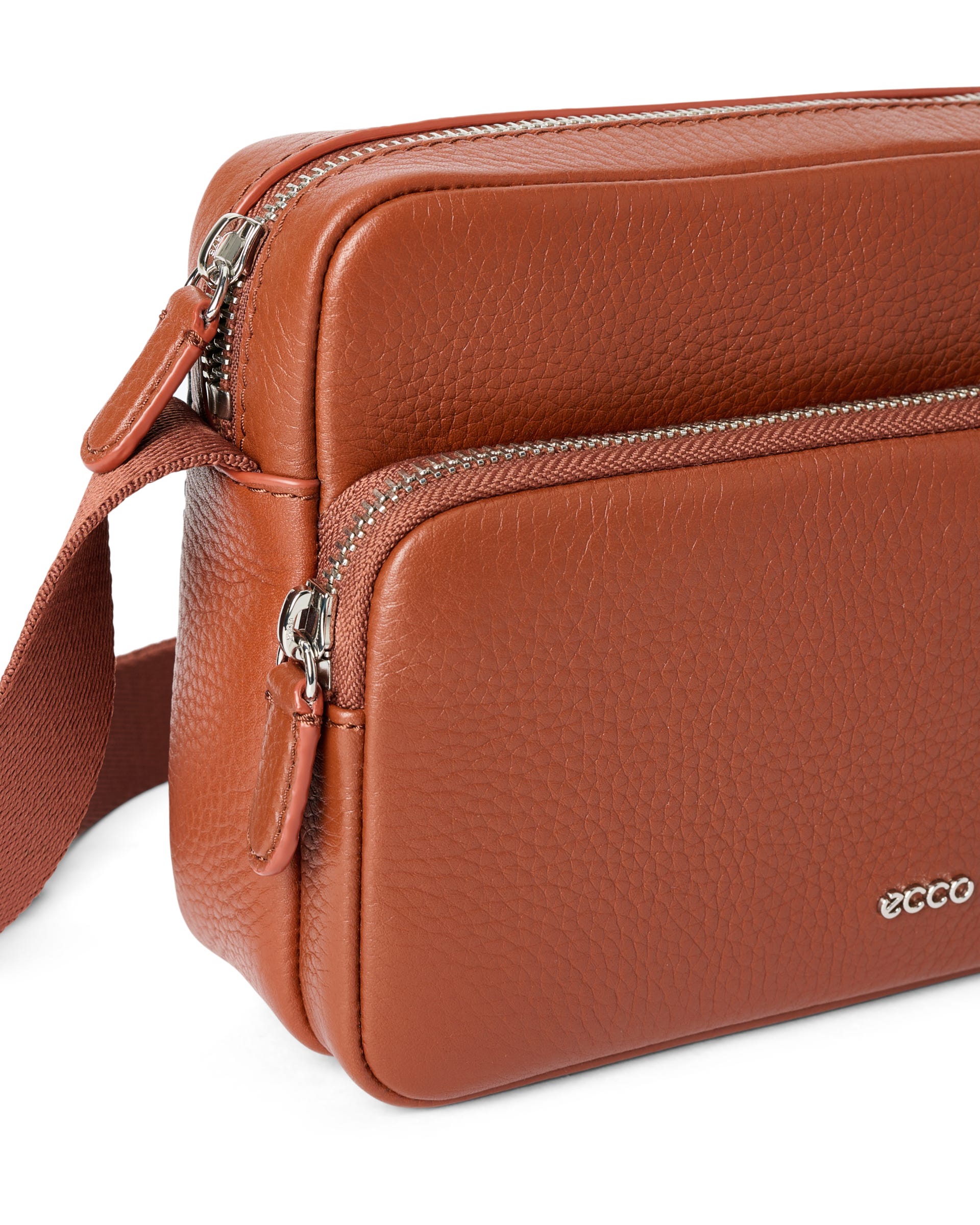 ECCO East West Crossbody - Brązowy - Main