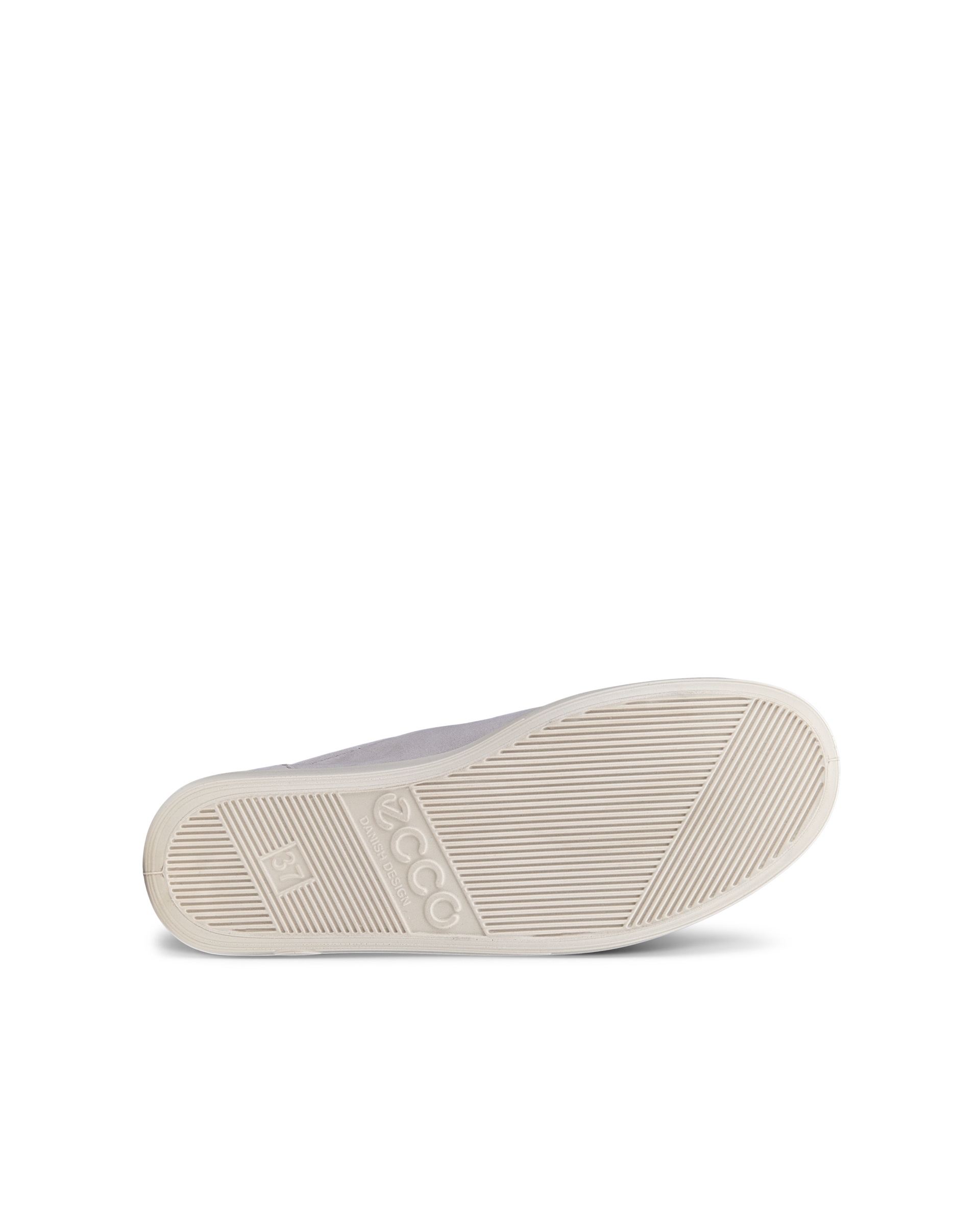 Women's ECCOยฎ Soft 2.0 Nubuck Walking Shoe - Grey - Sole