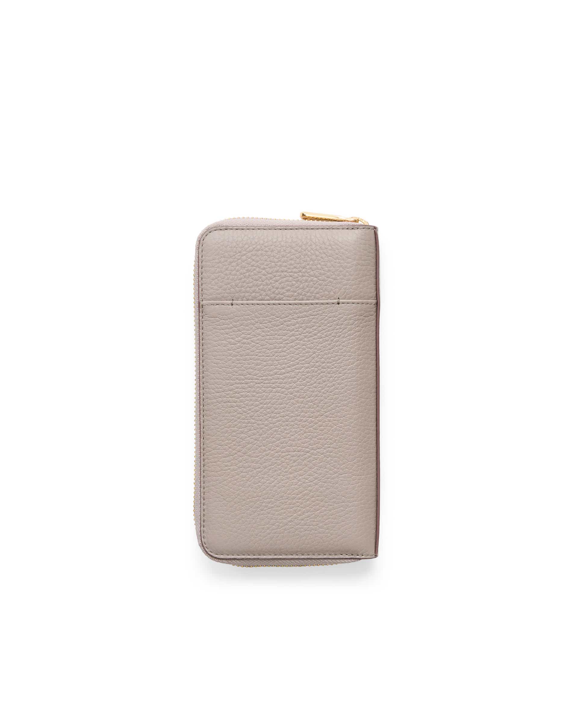 ECCO Wallet Zipped レザーウォレット - ベージュ - Back