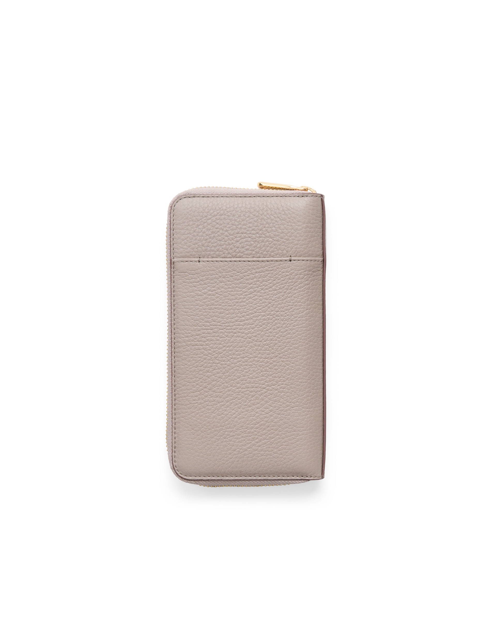 ECCO Wallet Zipped レザーウォレット - ベージュ - Back