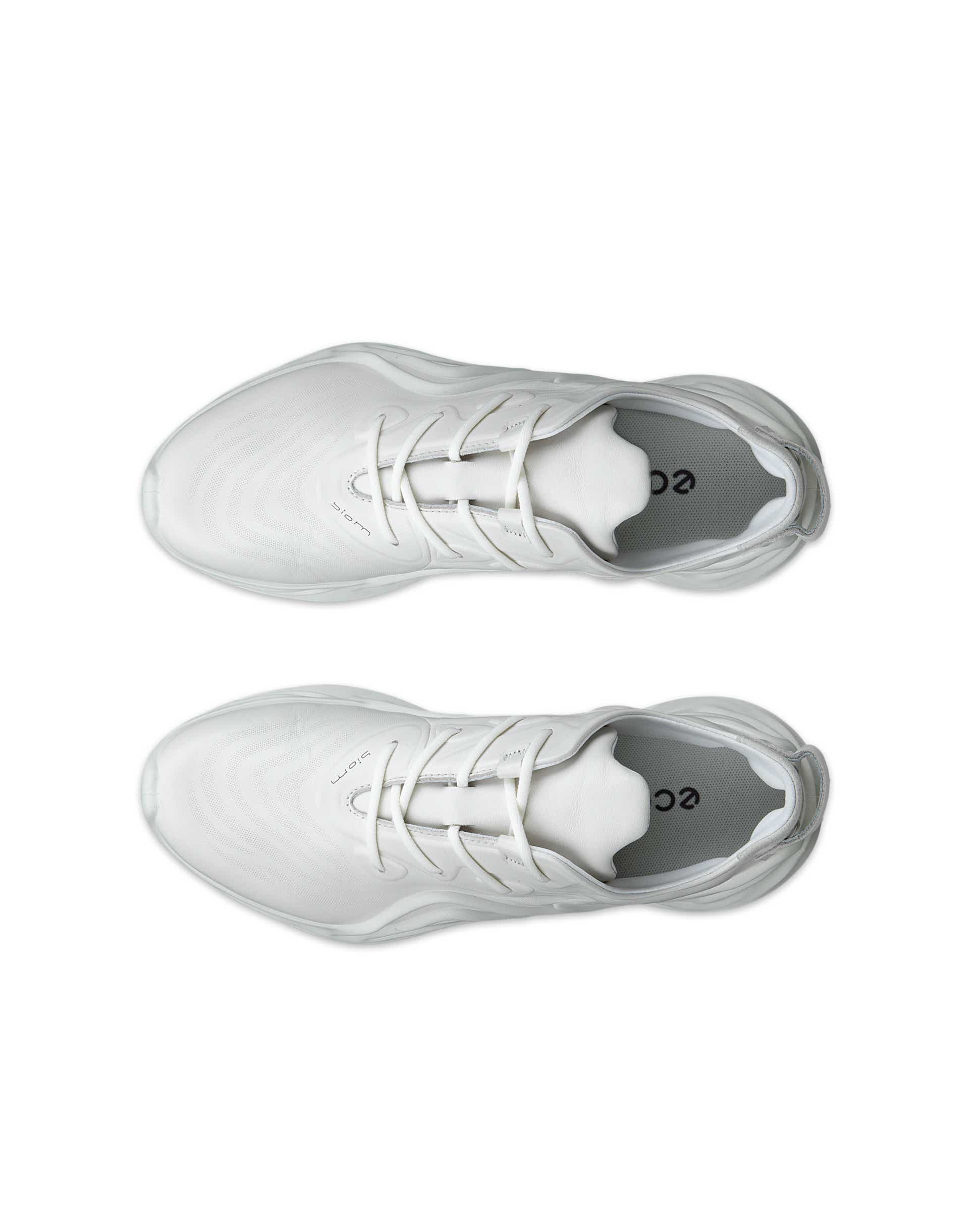 ECCO® Biom Infinite női bőr sneaker - Fehér - Top left pair