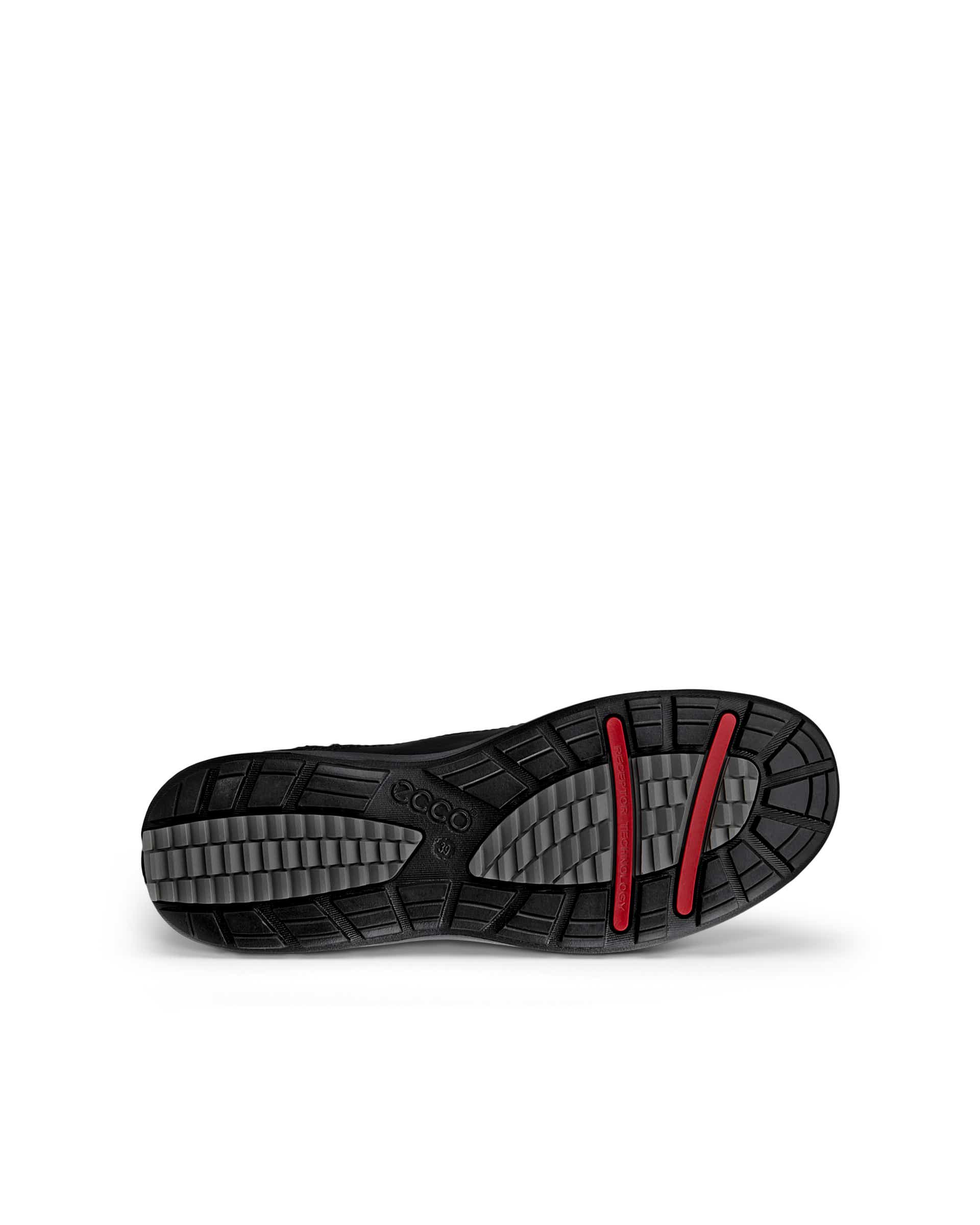 Women's ECCO® Trace Lite Waterproof Oiled Nubuck Boot - Black - Sole