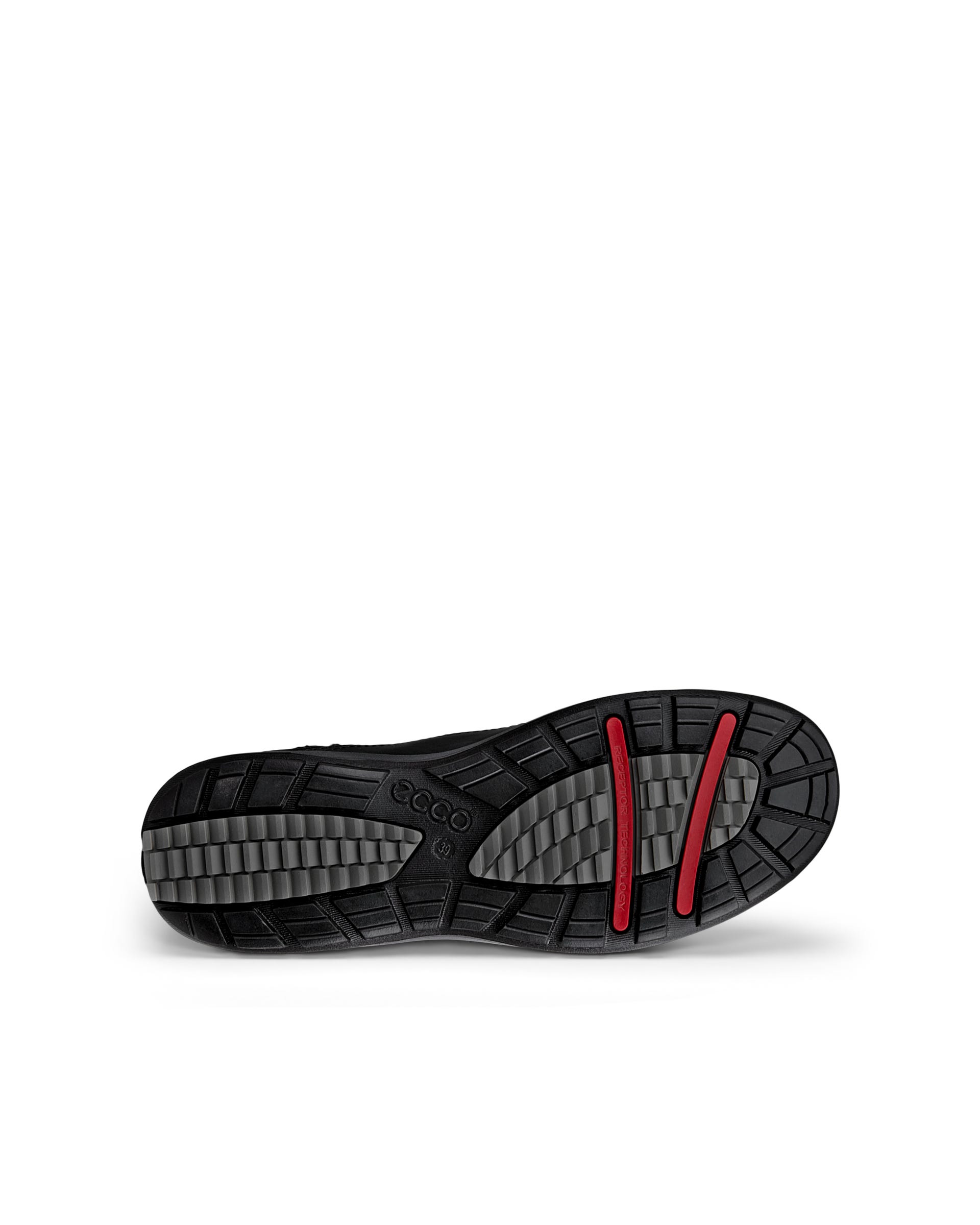 Women's ECCO® Trace Lite Waterproof Oiled Nubuck Boot - Black - Sole