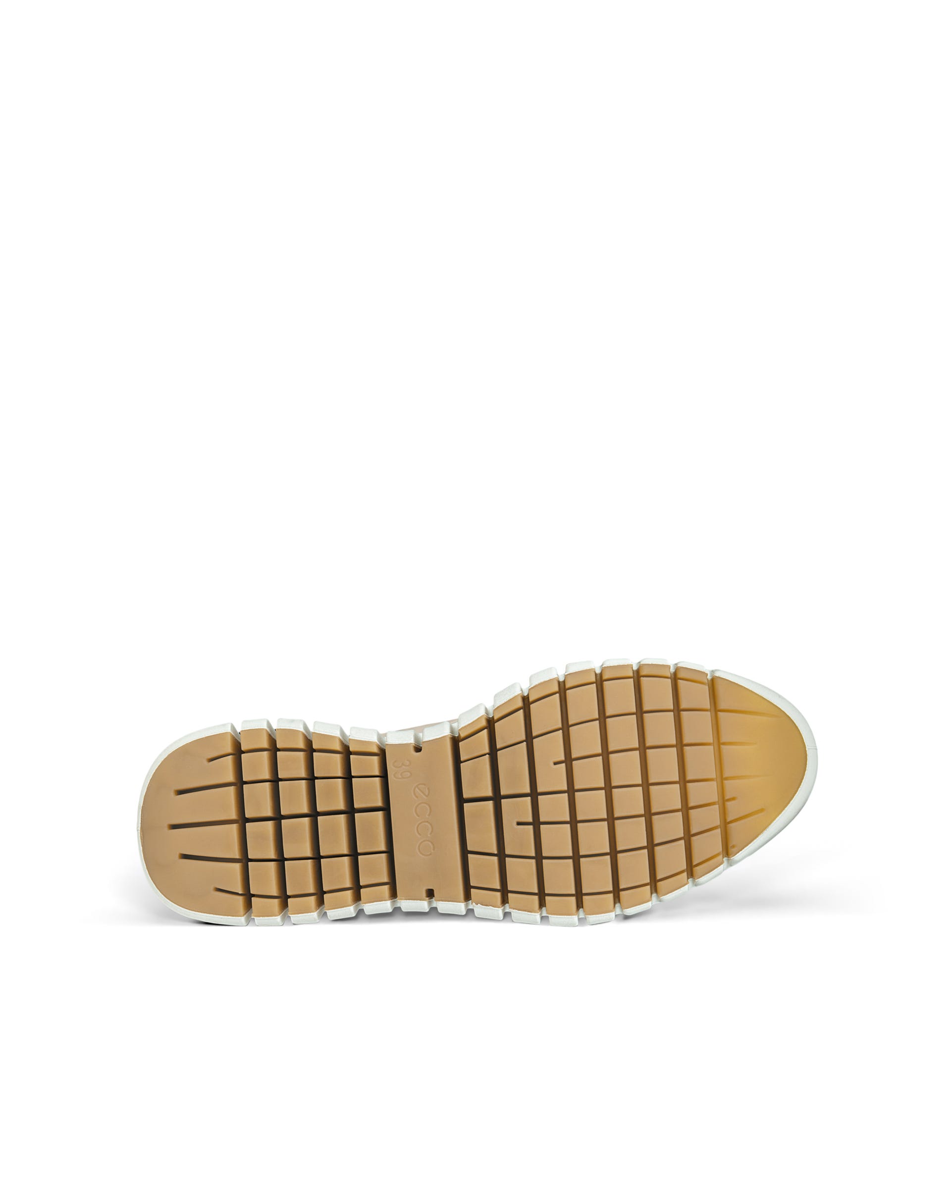 ECCO® GRUUV sneakers i læder til damer - Beige - Outside