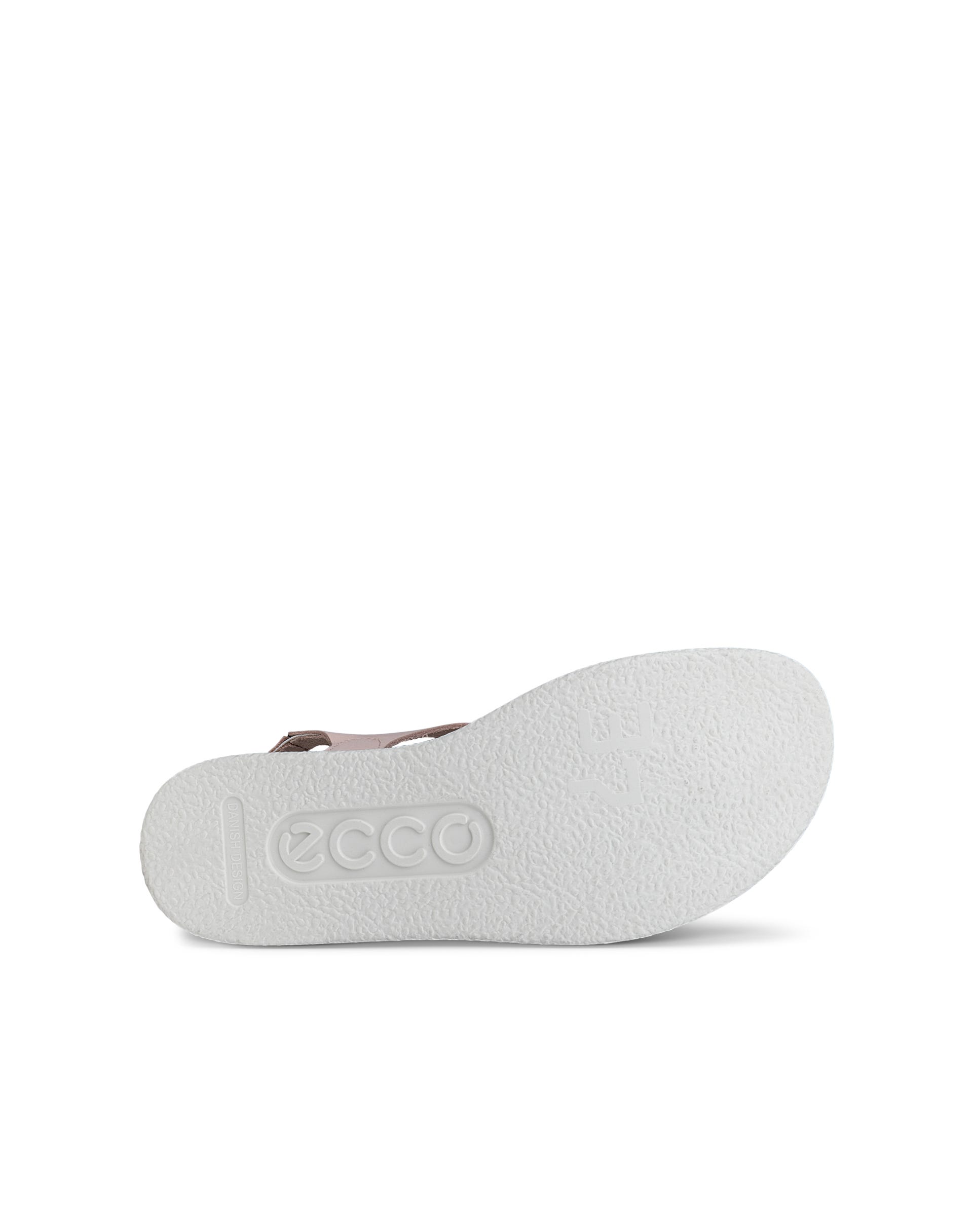 Sandale en cuir Flowt ECCO® pour femmes - Rose - Outside