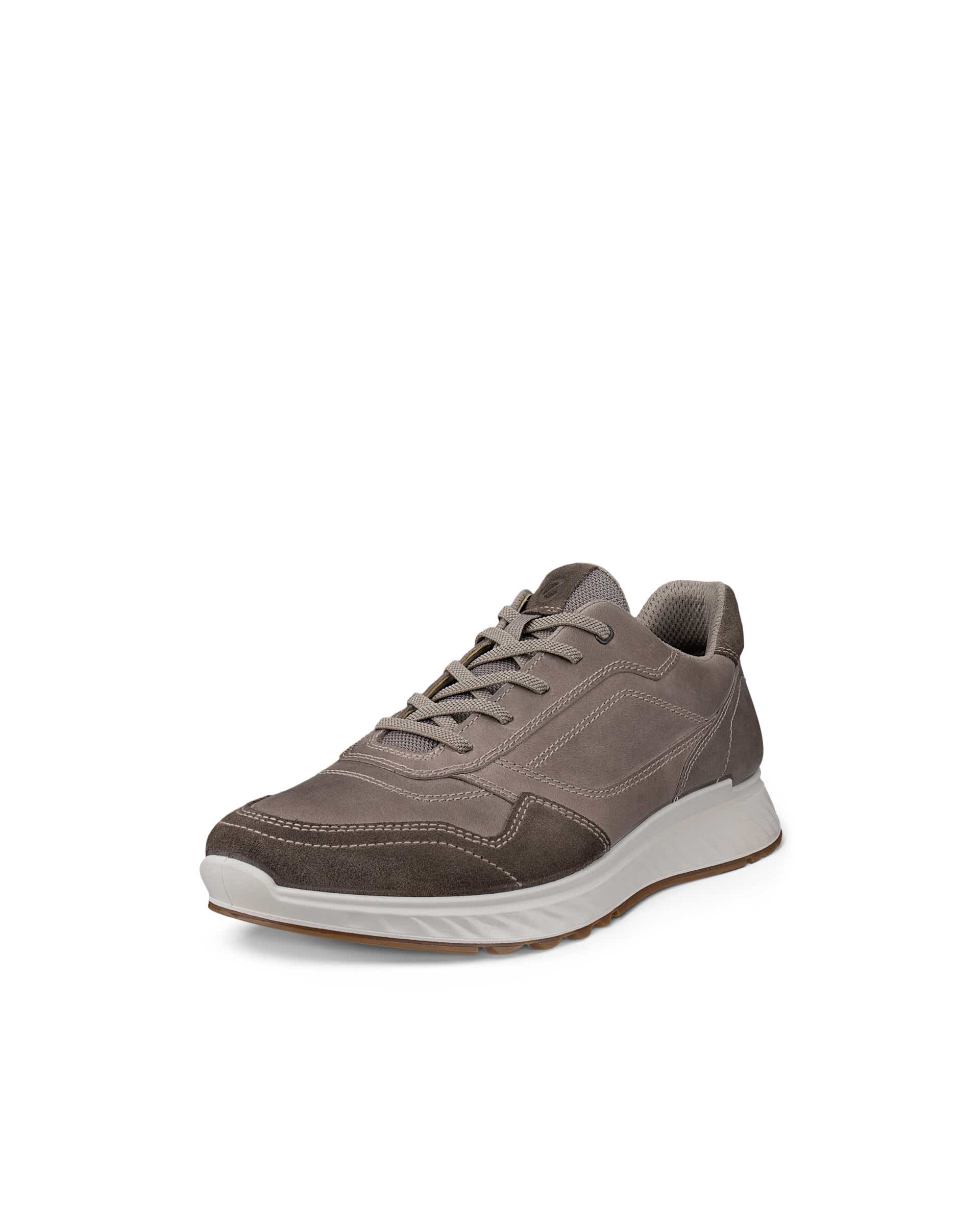 ECCO® EXOSTRIDE herre sneakers nubuk - Grå - Main
