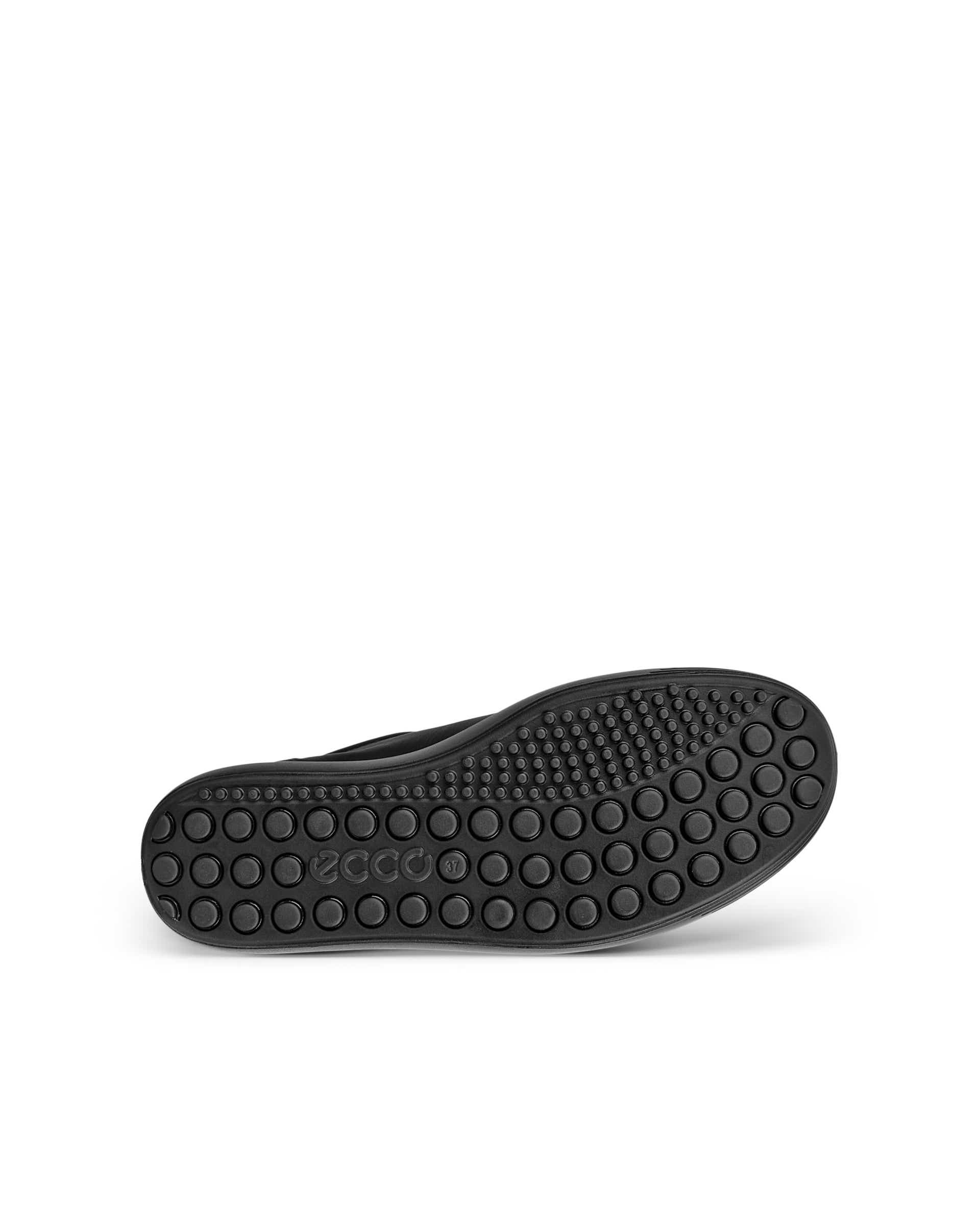 ECCO® Soft 7 baskets en cuir Gore-Tex pour femme - Noir - Sole