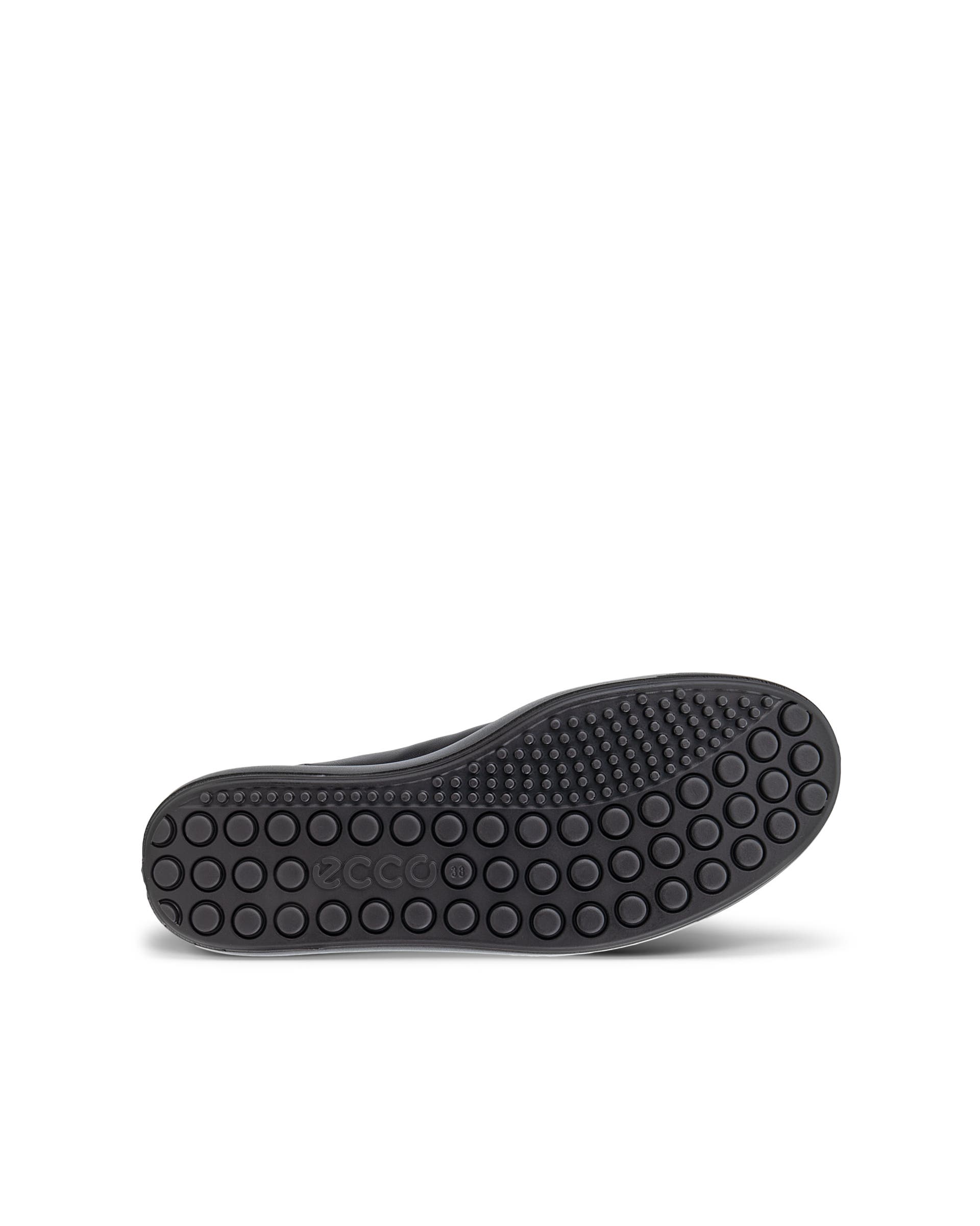 ECCO® Soft 7 Damen Ledersneaker mit Gore-Tex - Schwarz - Sole