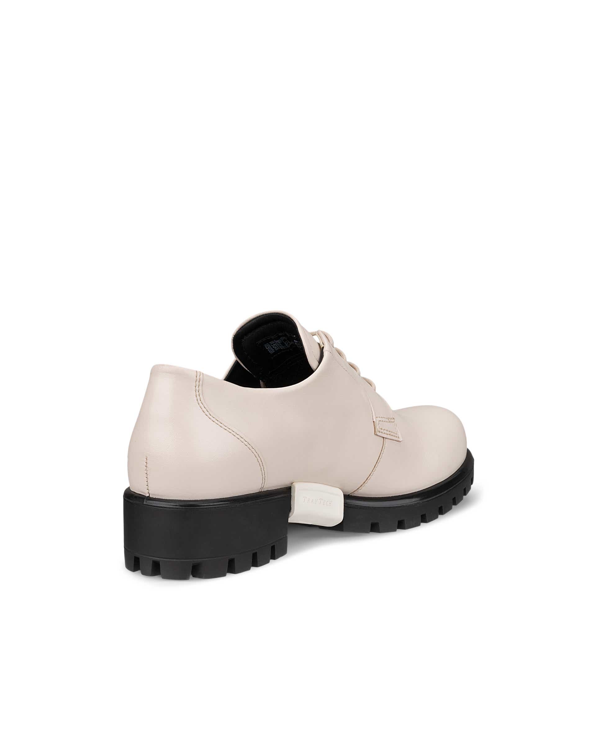 ECCO® Modtray Damen Derbyschuhe aus Leder - Beige - Back
