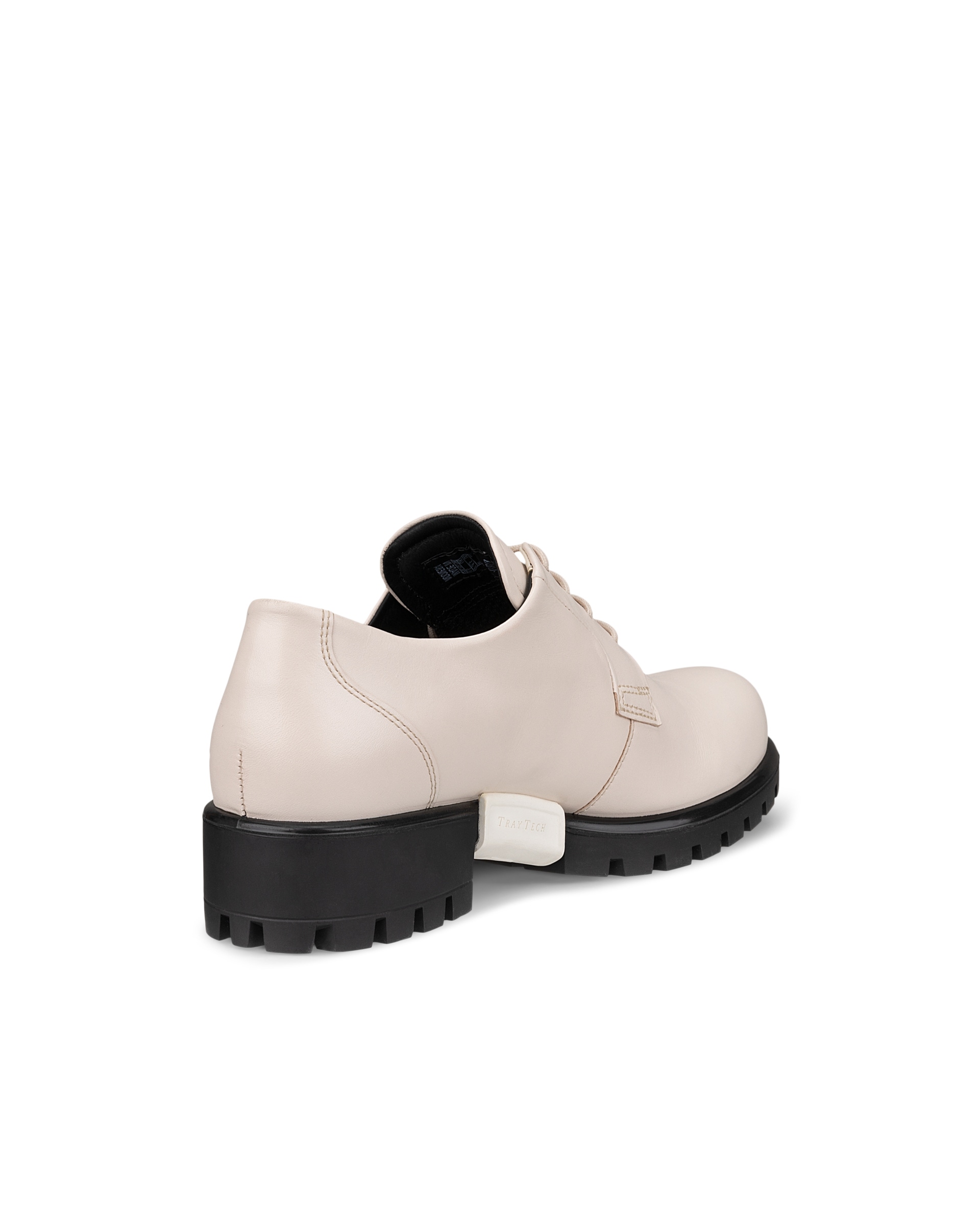 ECCO® Modtray Damen Derbyschuhe aus Leder - Beige - Back