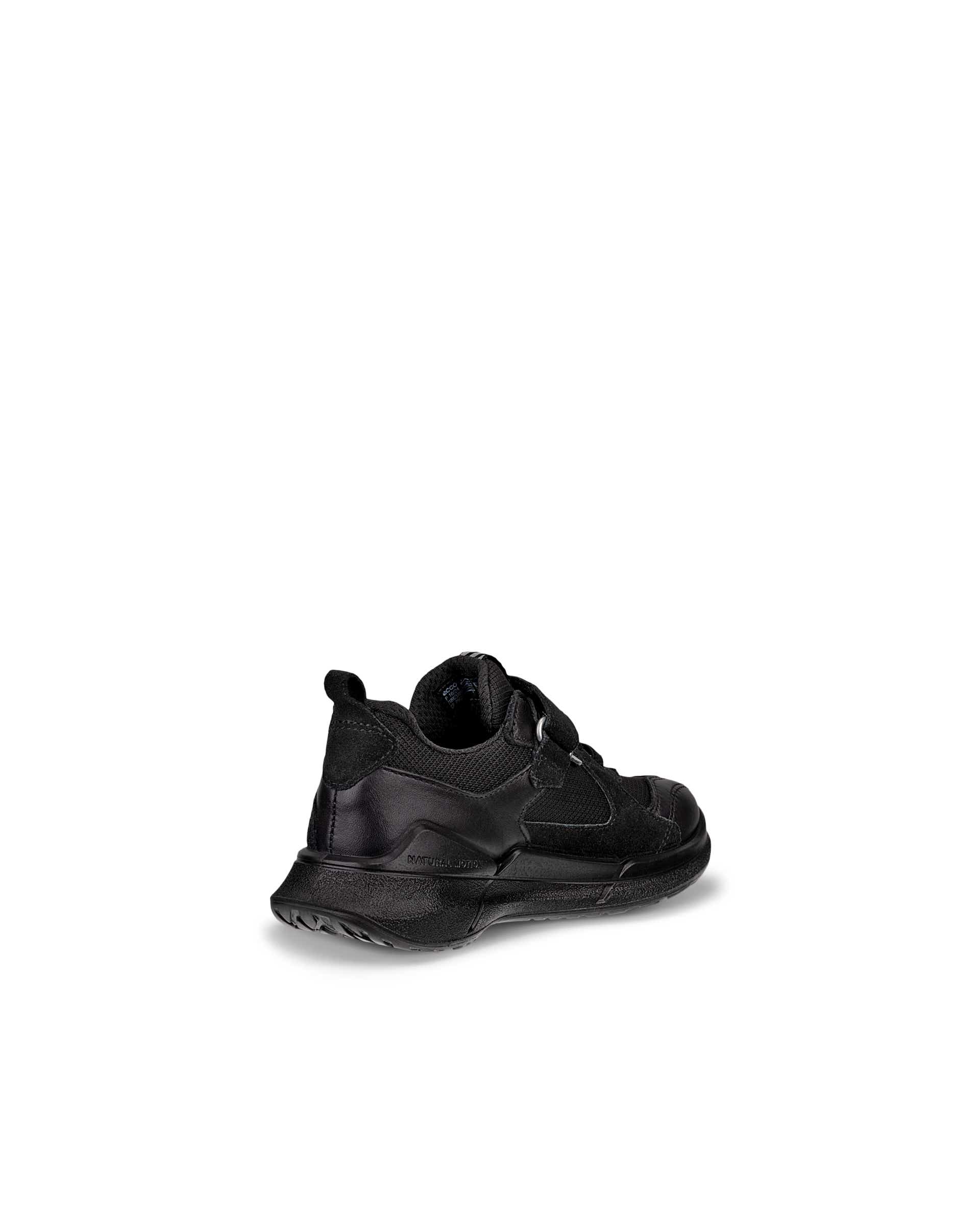 ECCO® BIOM 2.2 kinderen leren sneaker - Zwart - Back