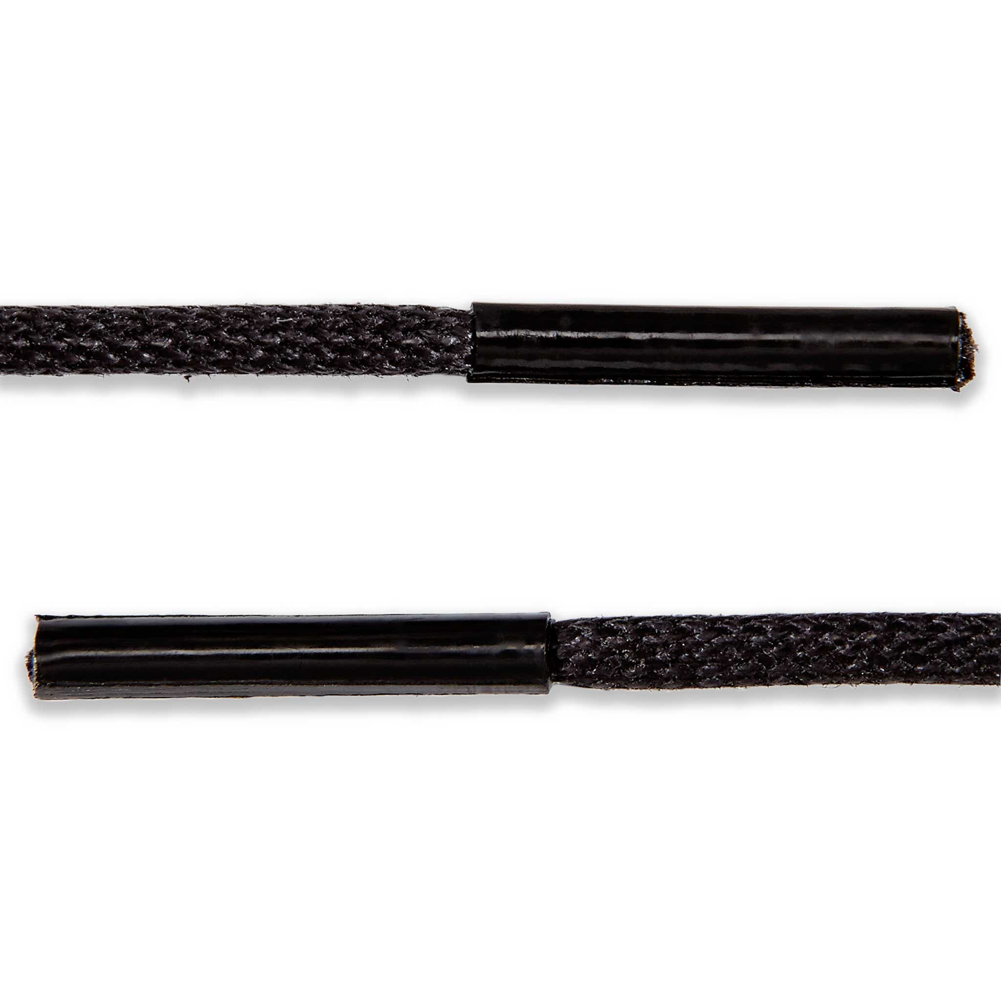 ECCO Lace Waxed Round - Black - Detail-1