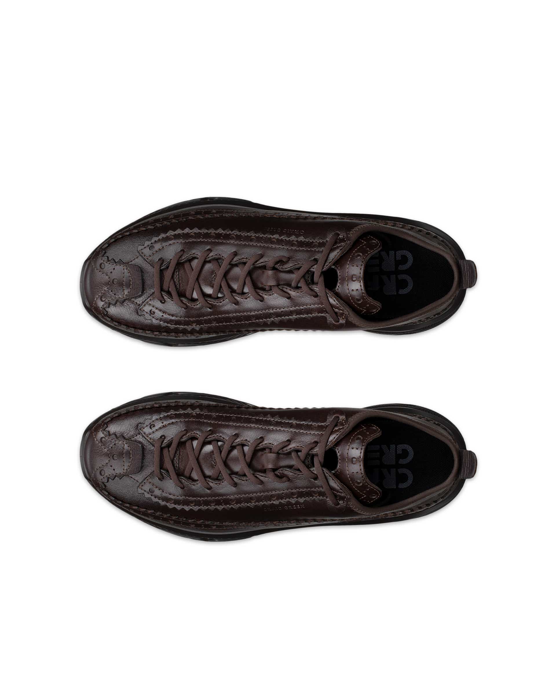 ECCO® RECEPTOR XP platvormtallaga nahast vabaajajalats naistele - Pruun - Top left pair