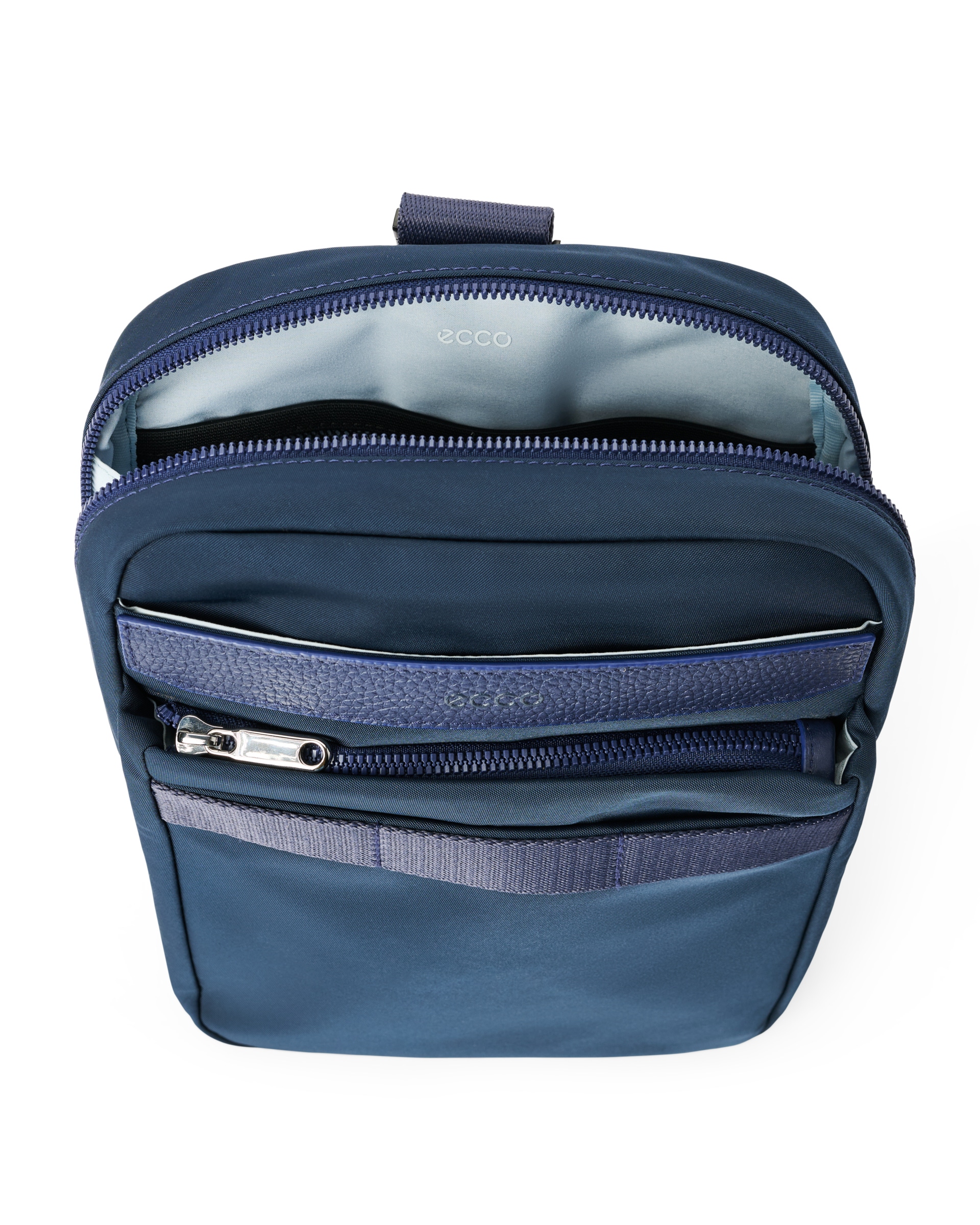 ECCO® Voyager sac bandoulière - Bleu - Inside