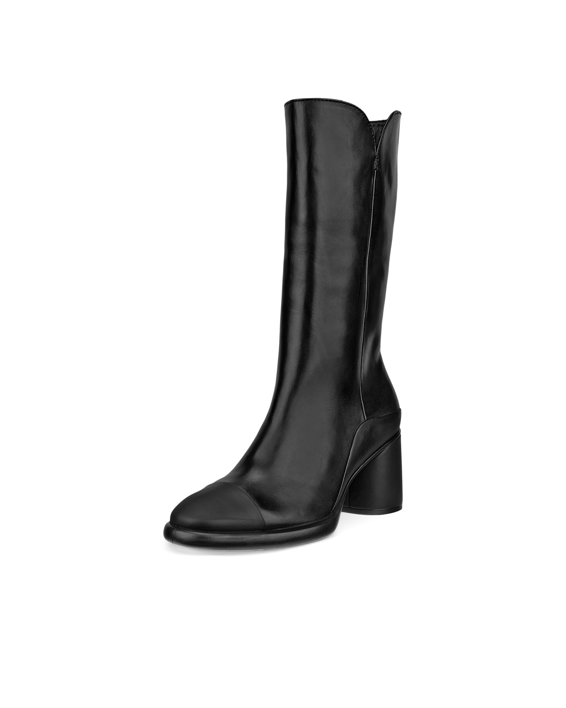 ECCO® Sculpted LX 55 Damen Hoher Stiefel aus Leder - Schwarz - Main