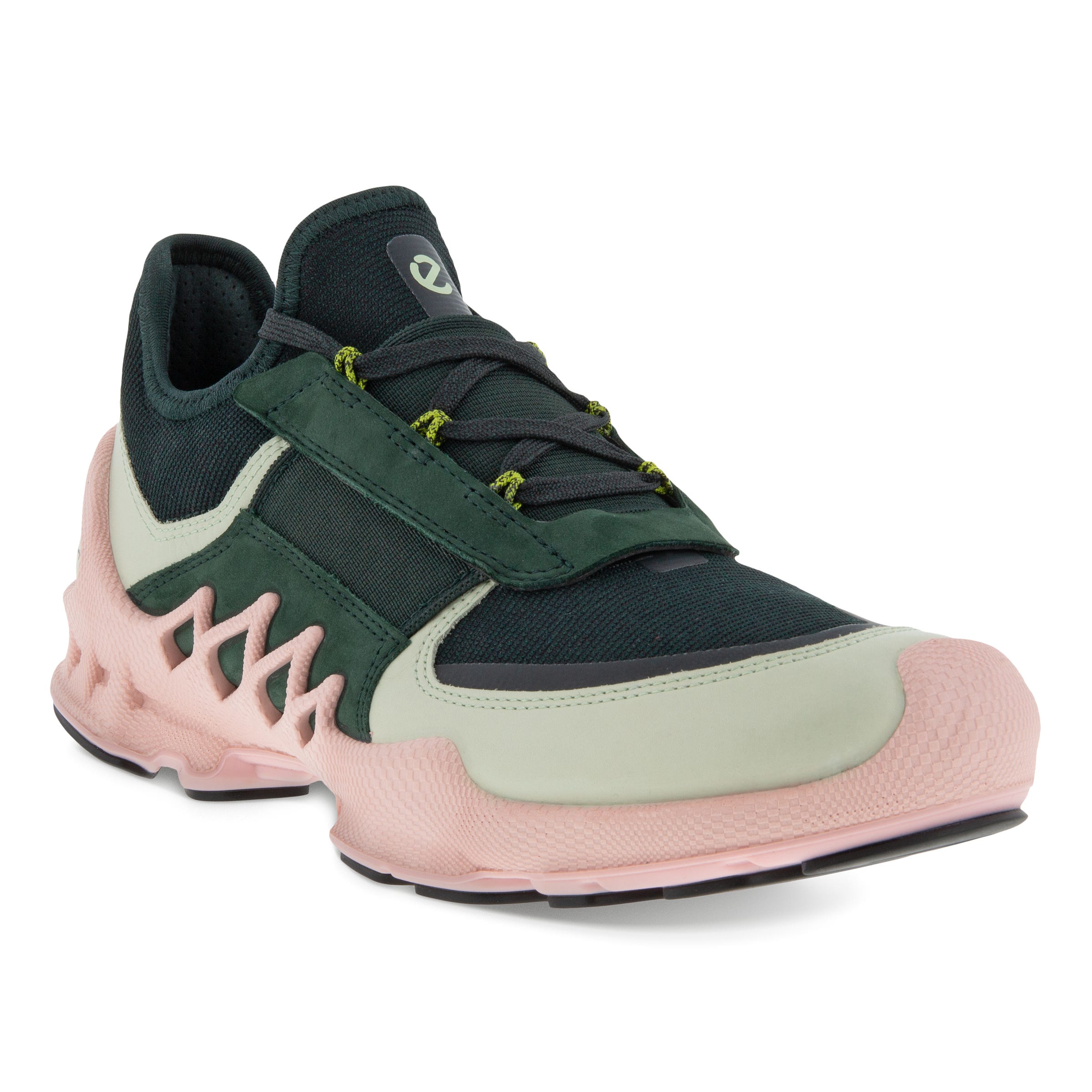 Women's ECCO® BIOM AEX Leather Outdoor Sneaker - Green - Main