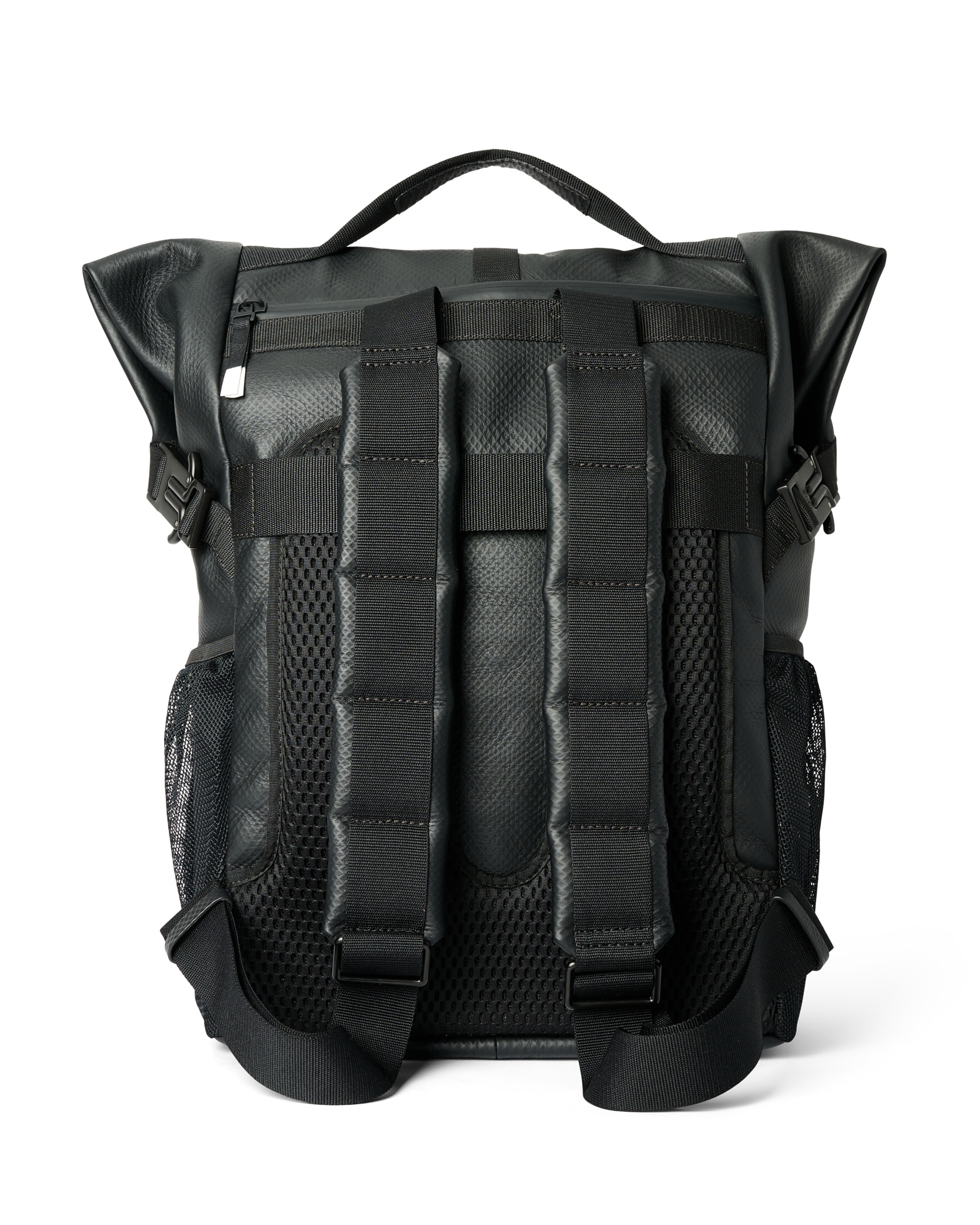 ECCO® Trapeze Journey Textile Backpack - Black - Back