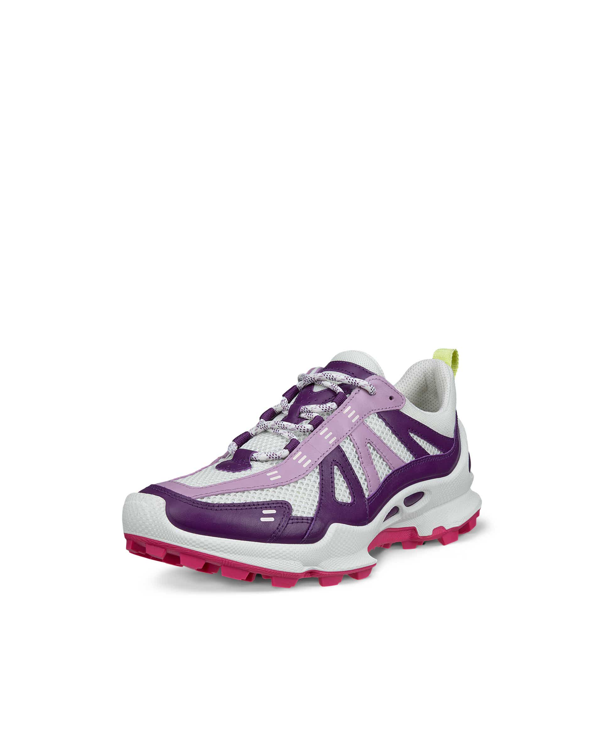 ECCO® BIOM C-Trail baskets de plein air en cuir pour femme - Violet - Main