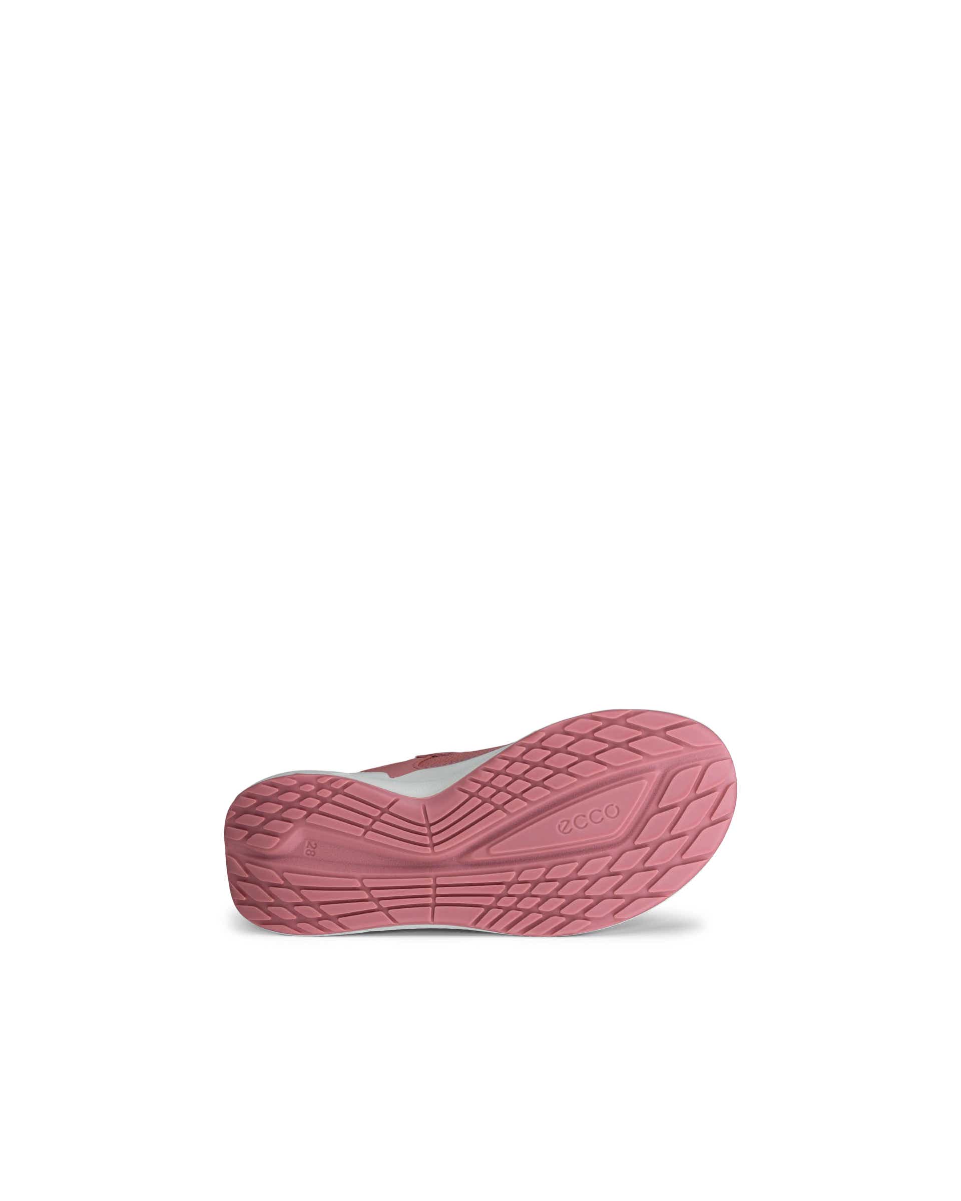 ECCO® Biom K1 baskets en daim pour enfant - Rose - Sole