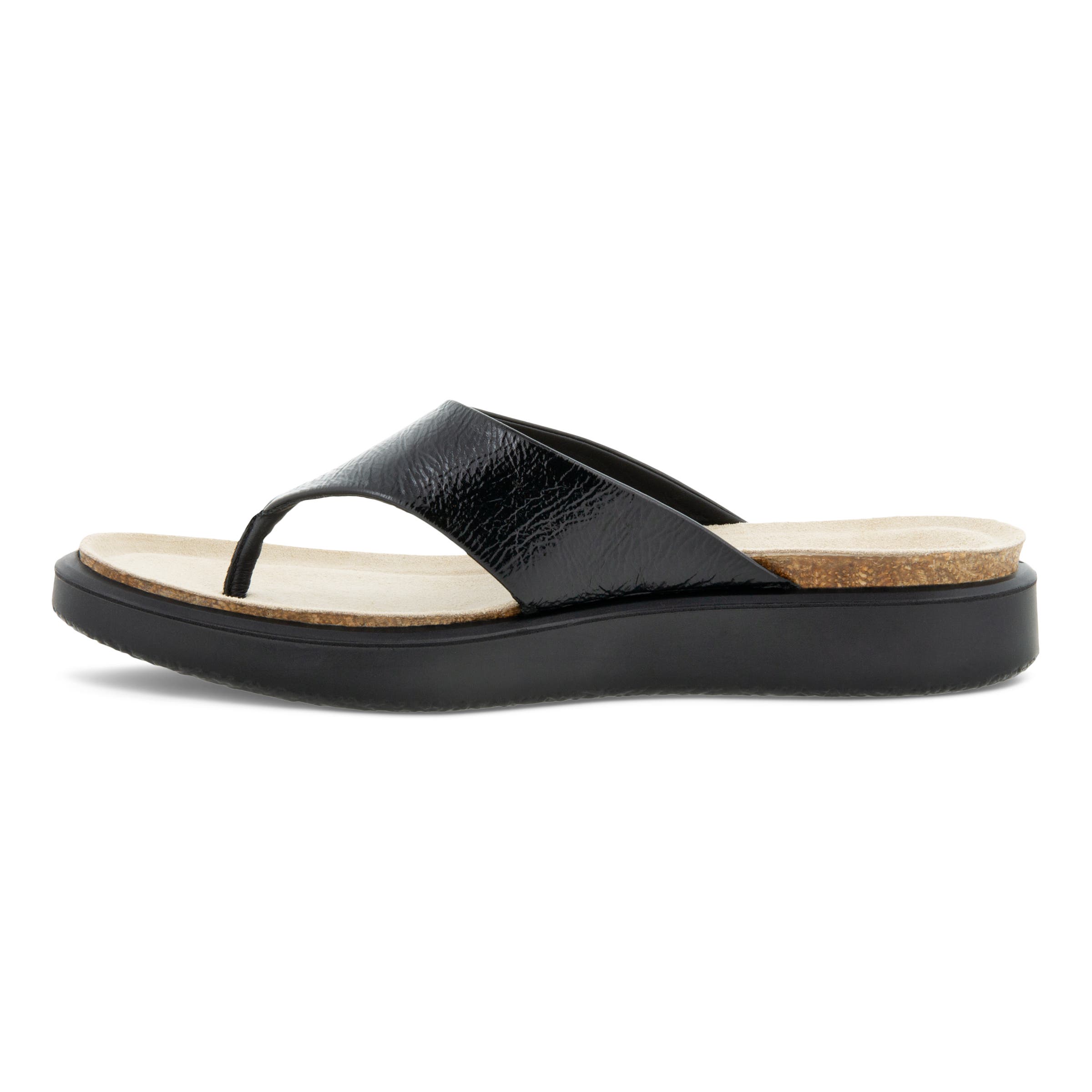 ECCO CORKSPHERE SANDAL W Thong - Black - Inside
